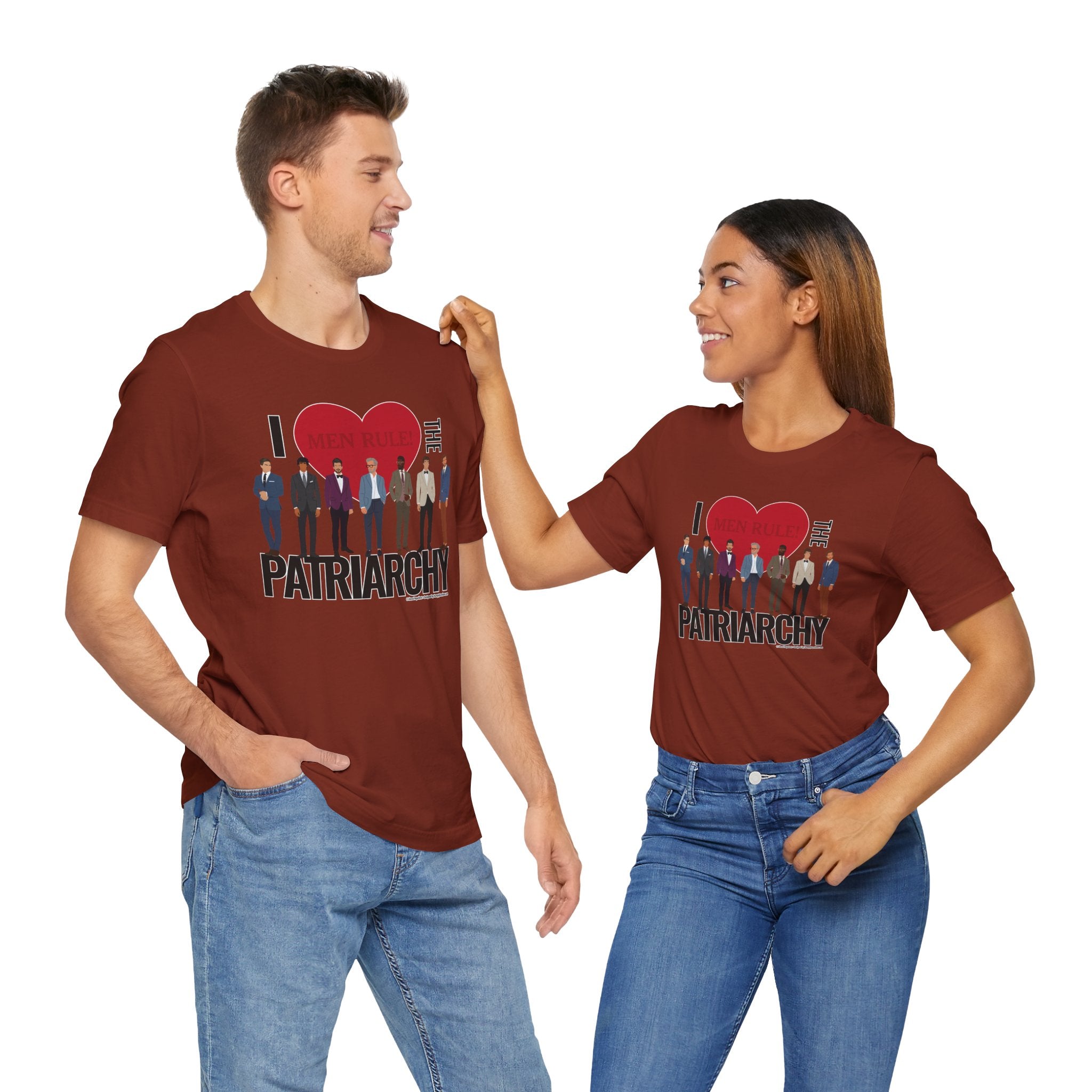 I Love The Patriarchy (The Good 'Ol Boys Edition) - Unisex Soft Cotton Short Sleeve T-Shirt