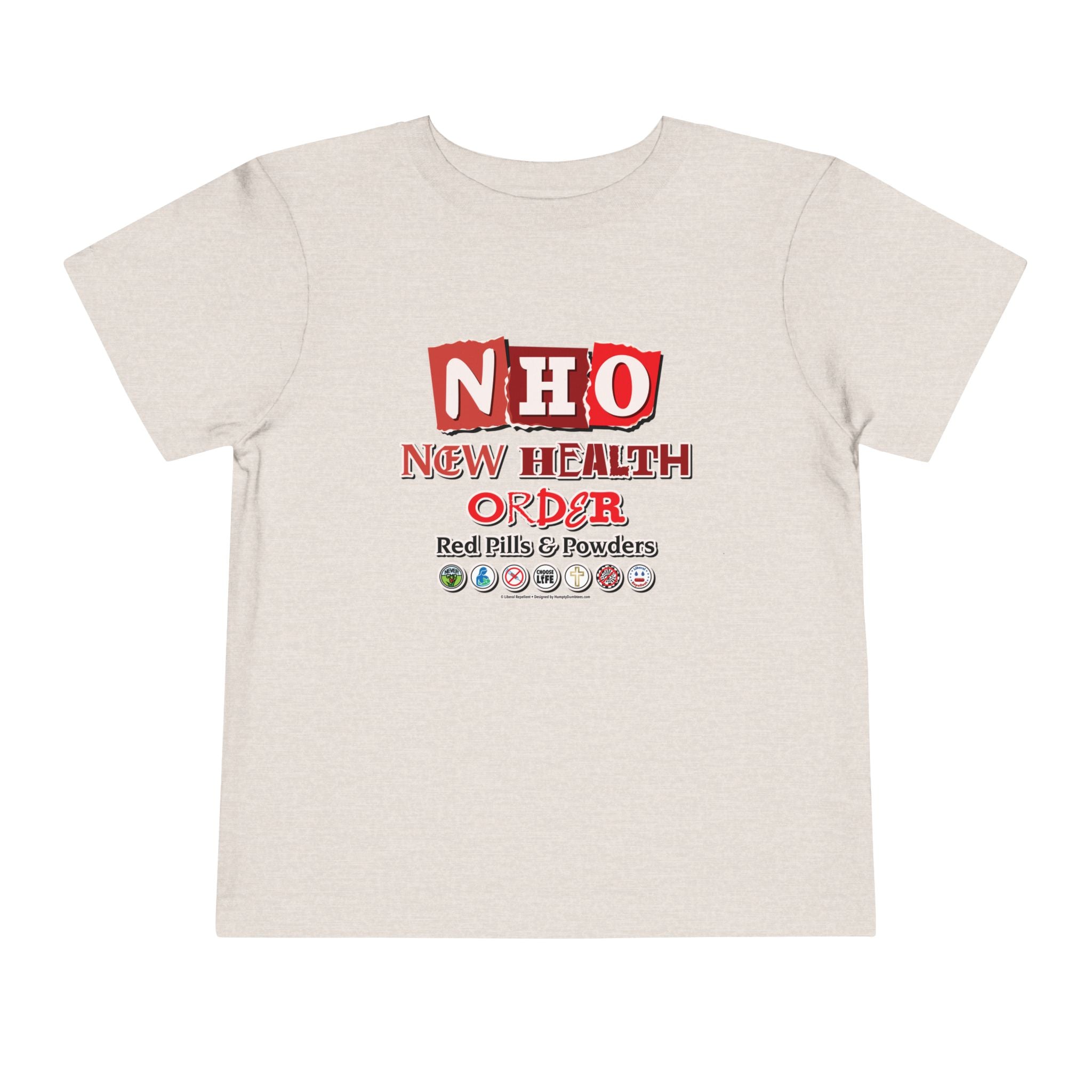 New Health Order - Toddler Soft Cotton Short Sleeve T-Shirt