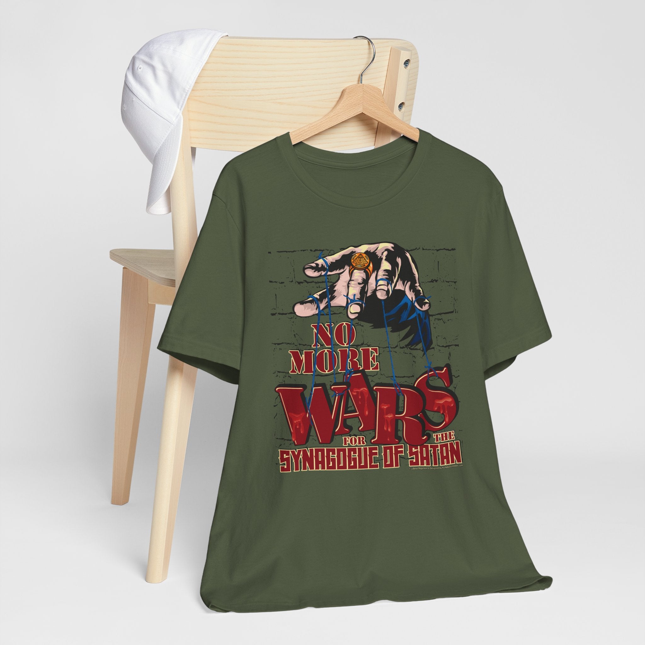 No More Wars for the Synagogue of Satan - Unisex Soft Cotton Short Sleeve T-Shirt