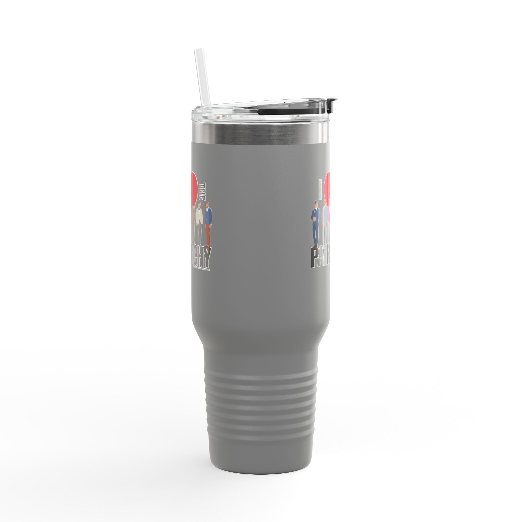 I Heart the Patriarchy (The Good 'Ol Boys Club Edition) - 40oz Insulated Travel Mug