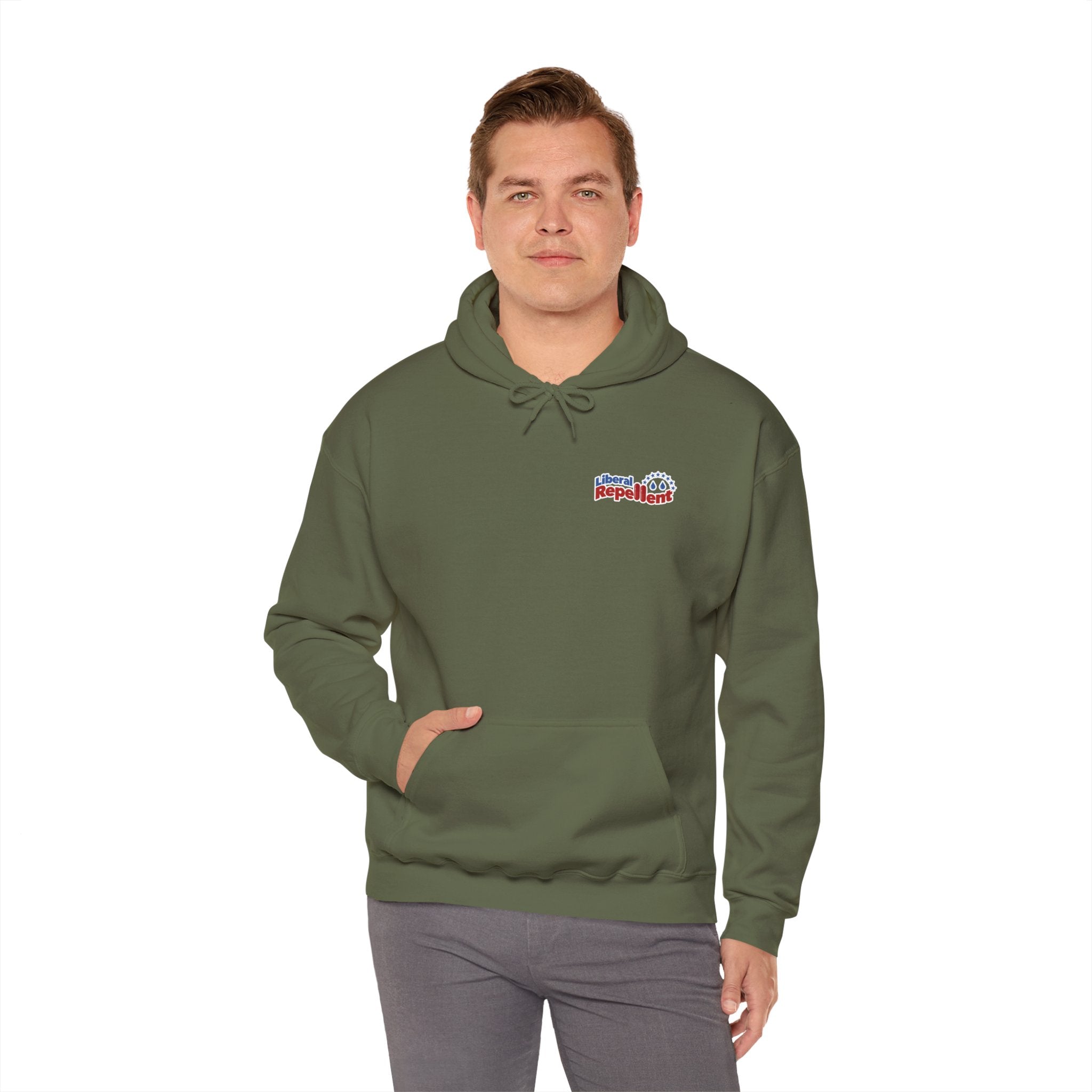 Liberal Repellent - Unisex Heavy Blend™ Hooded Sweatshirt