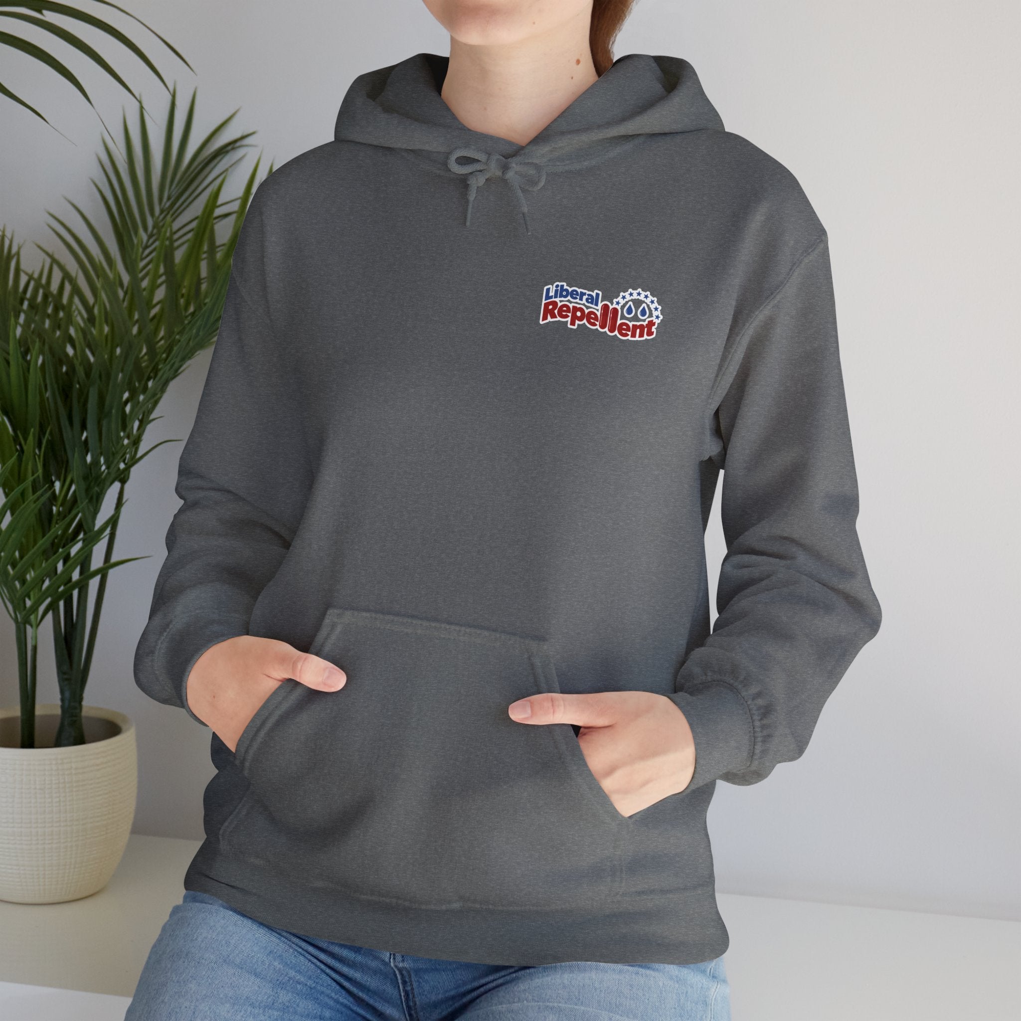 Liberal Repellent - Unisex Heavy Blend™ Hooded Sweatshirt