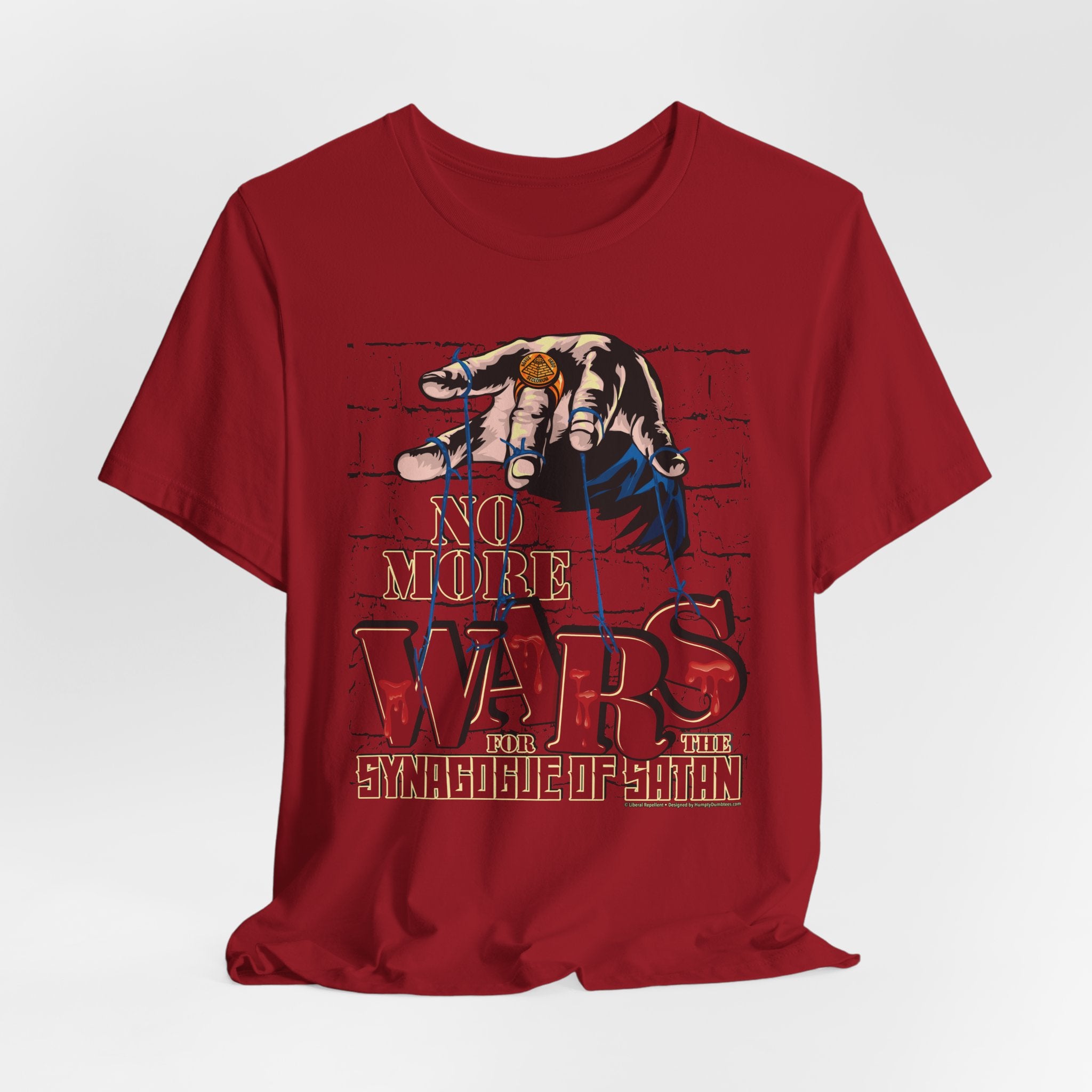 No More Wars for the Synagogue of Satan - Unisex Soft Cotton Short Sleeve T-Shirt