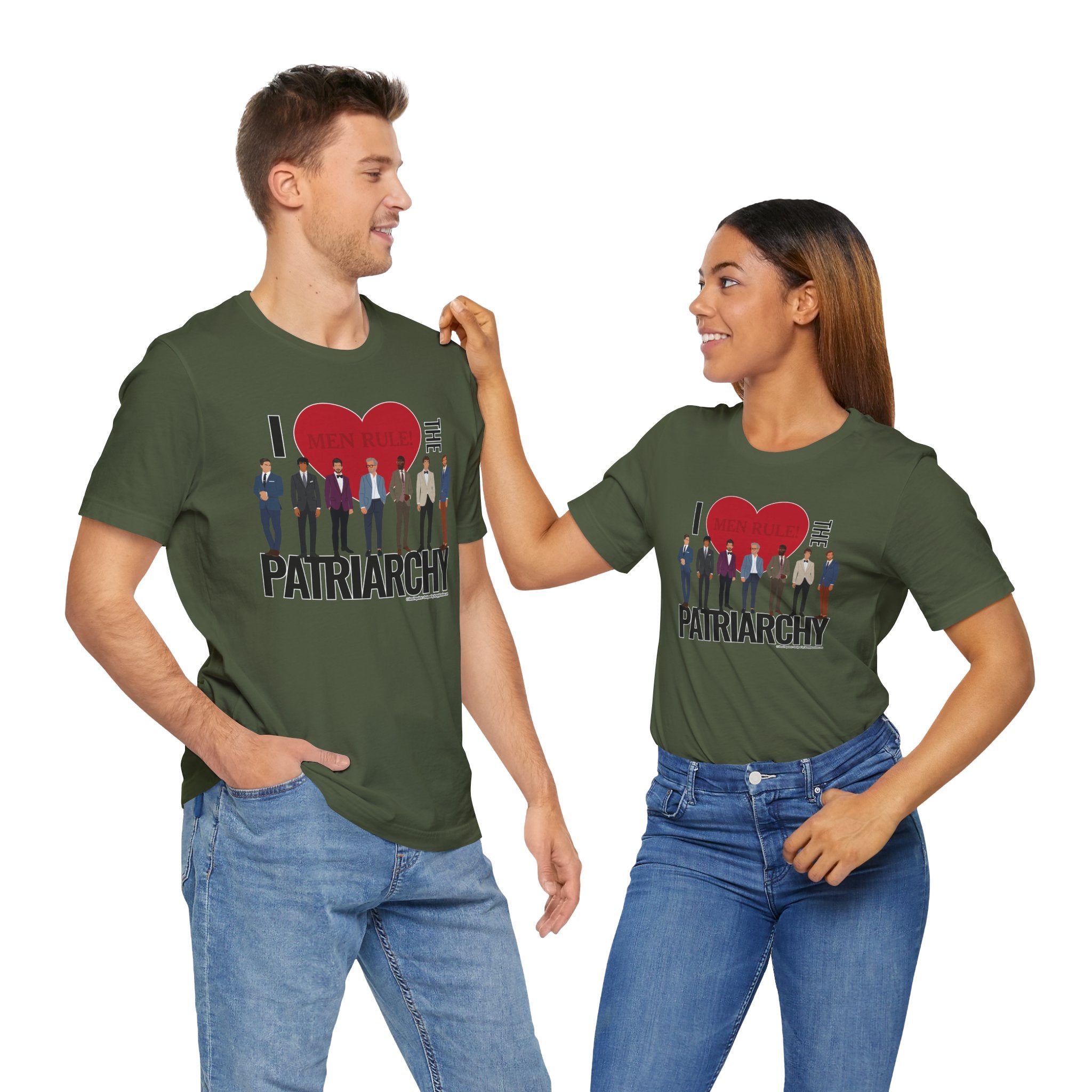 I Love The Patriarchy (The Good 'Ol Boys Edition) - Unisex Soft Cotton Short Sleeve T-Shirt