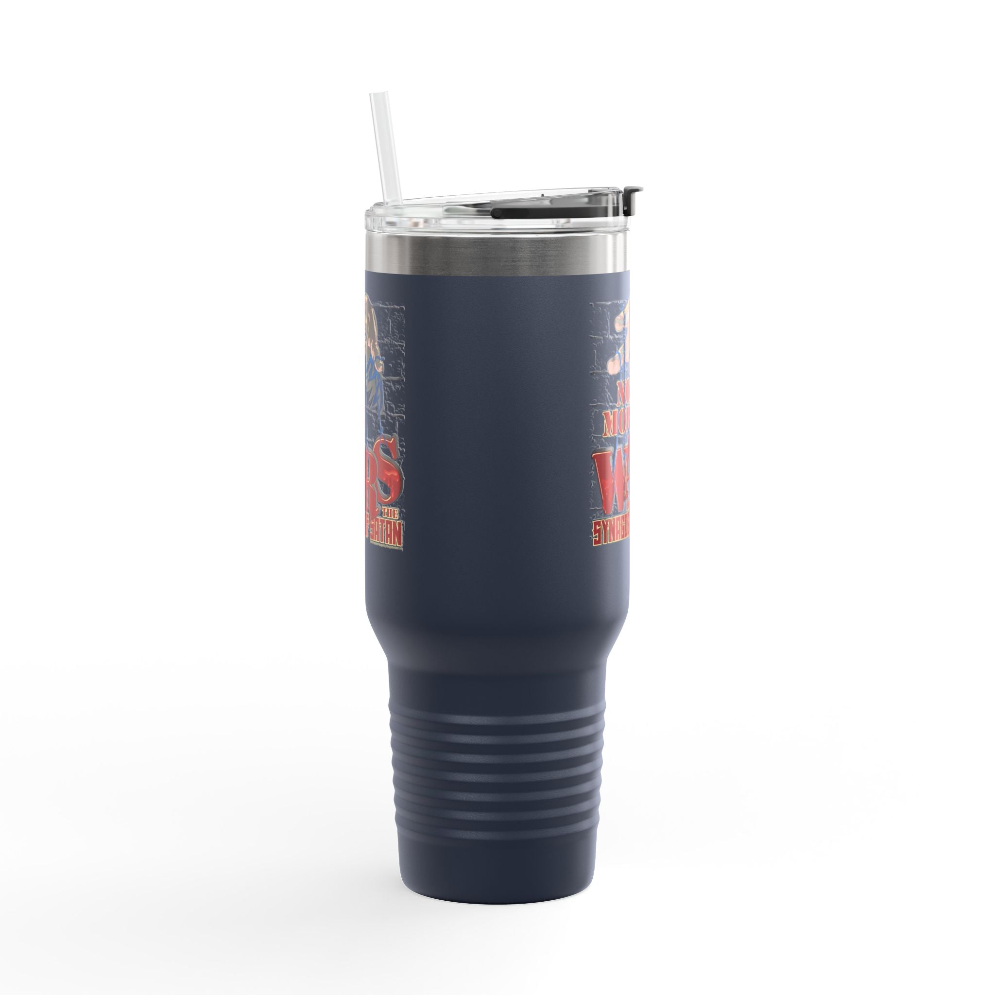 No More Wars for the Synagogue of Satan - 40oz Insulated Travel Mug