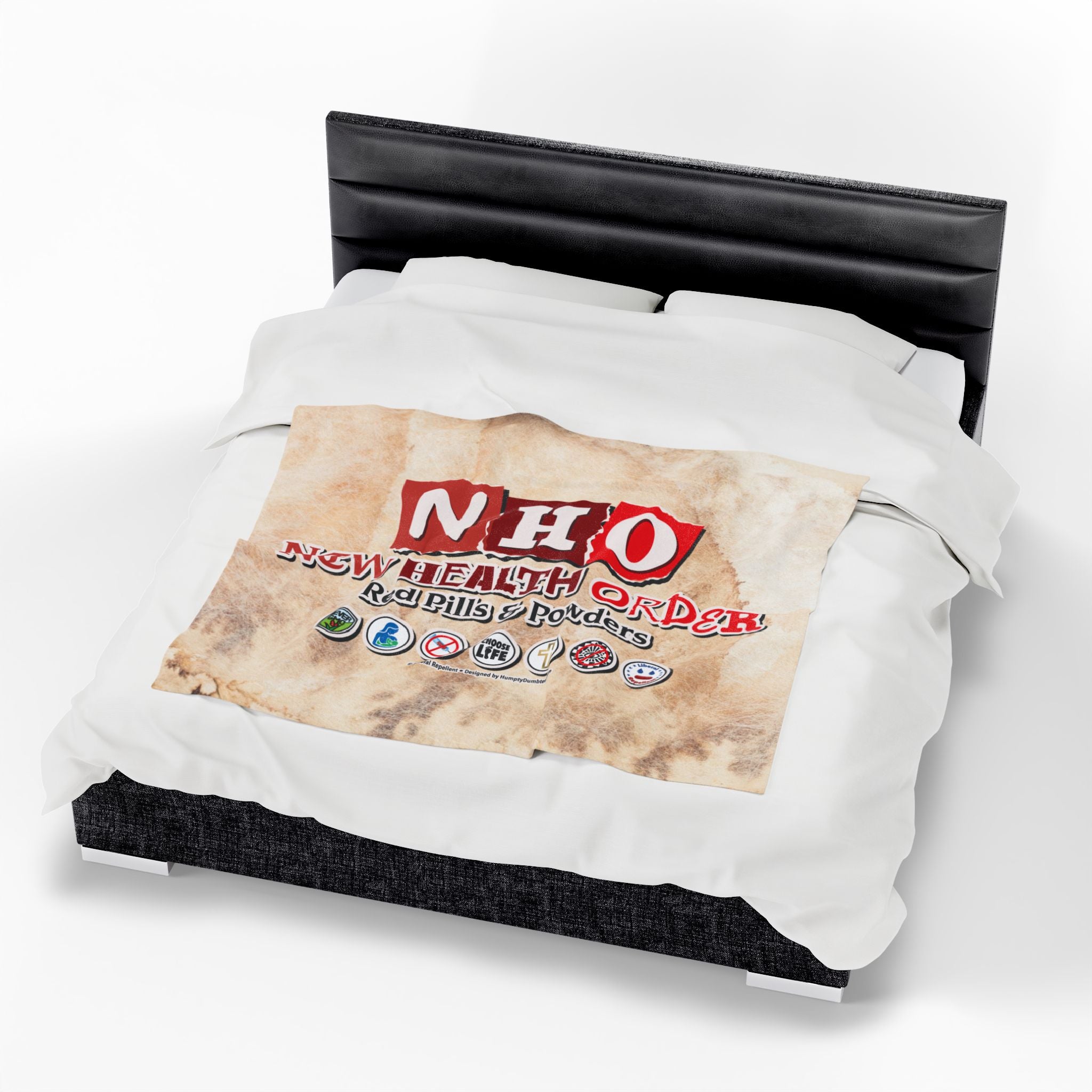 New Health Order - Eco-Friendly Velveteen Plush Blanket