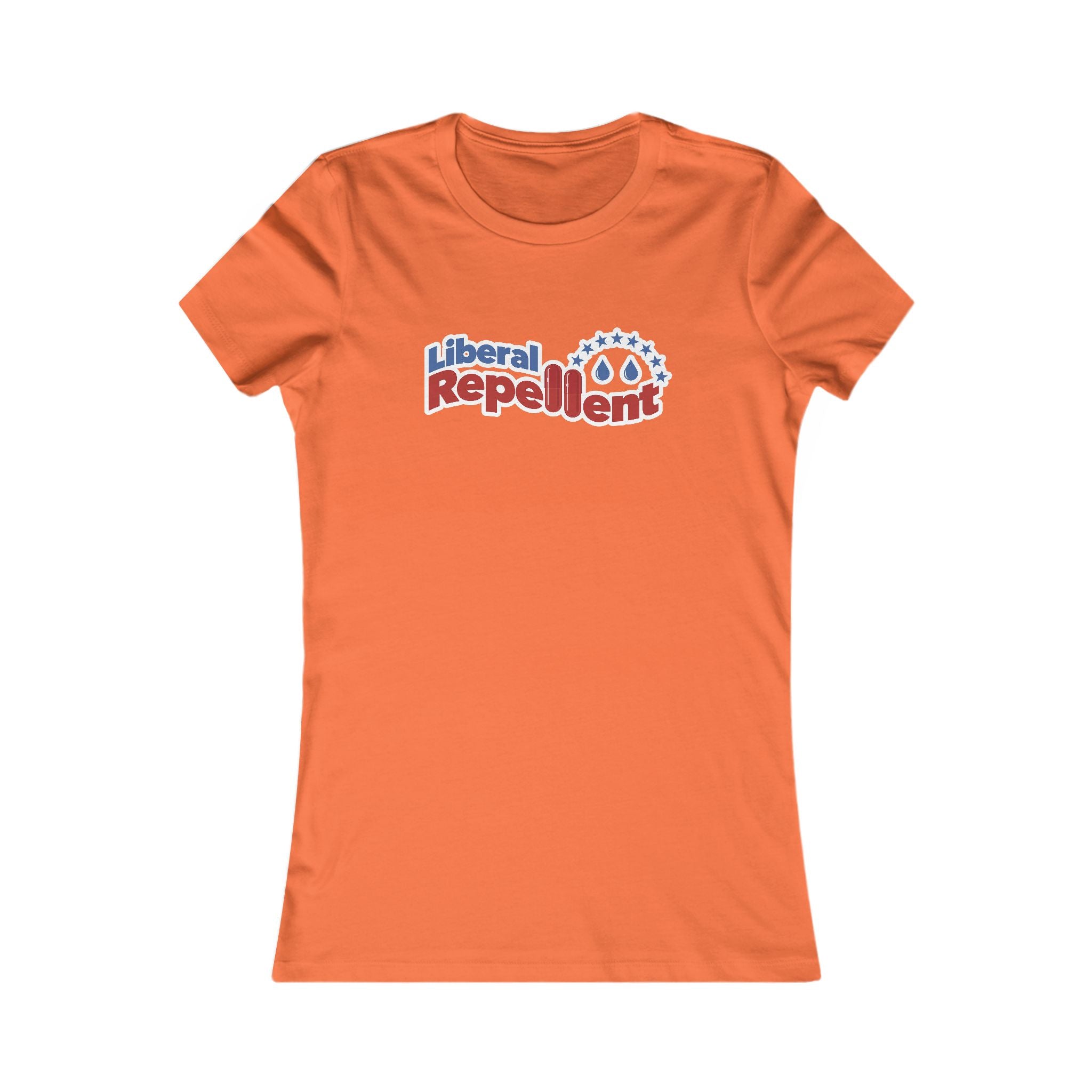 Liberal Repellent - Ladies Soft Cotton Cap Sleeve T-Shirt