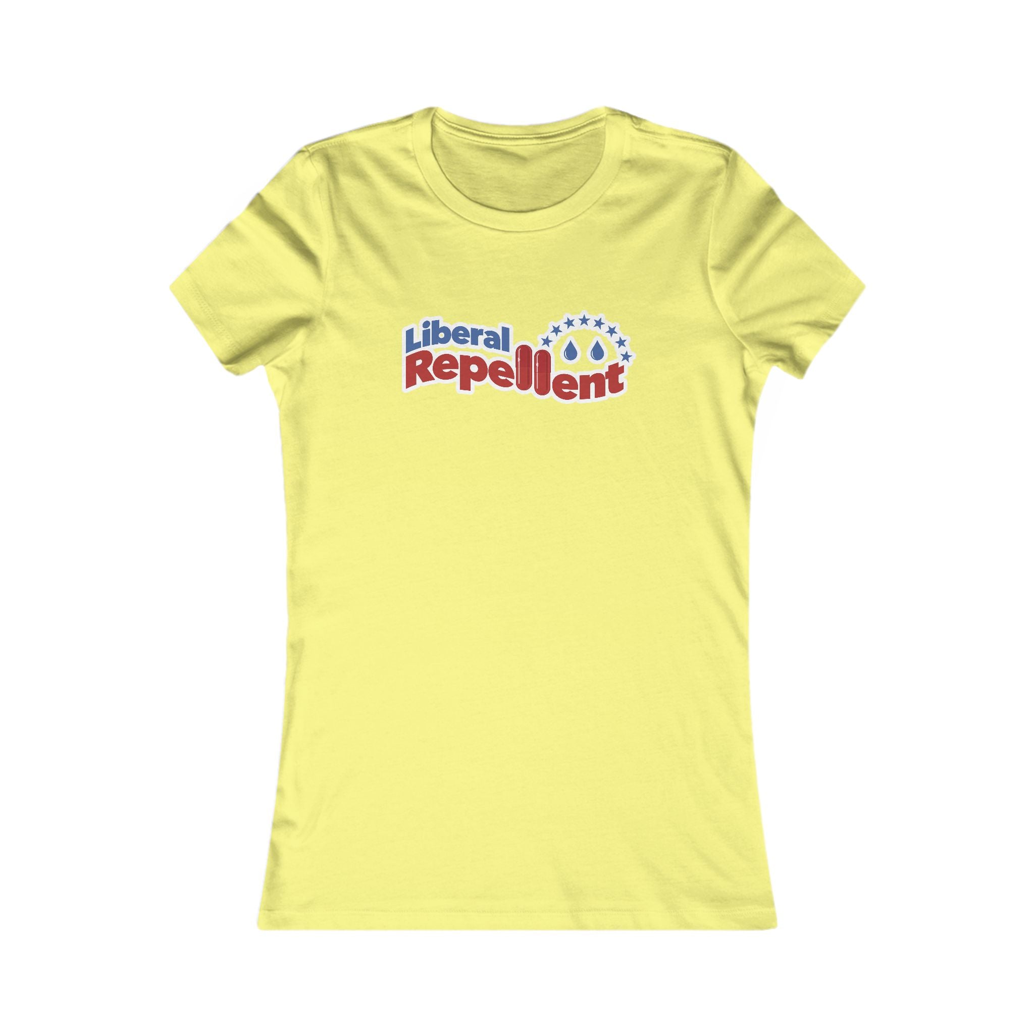 Liberal Repellent - Ladies Soft Cotton Cap Sleeve T-Shirt