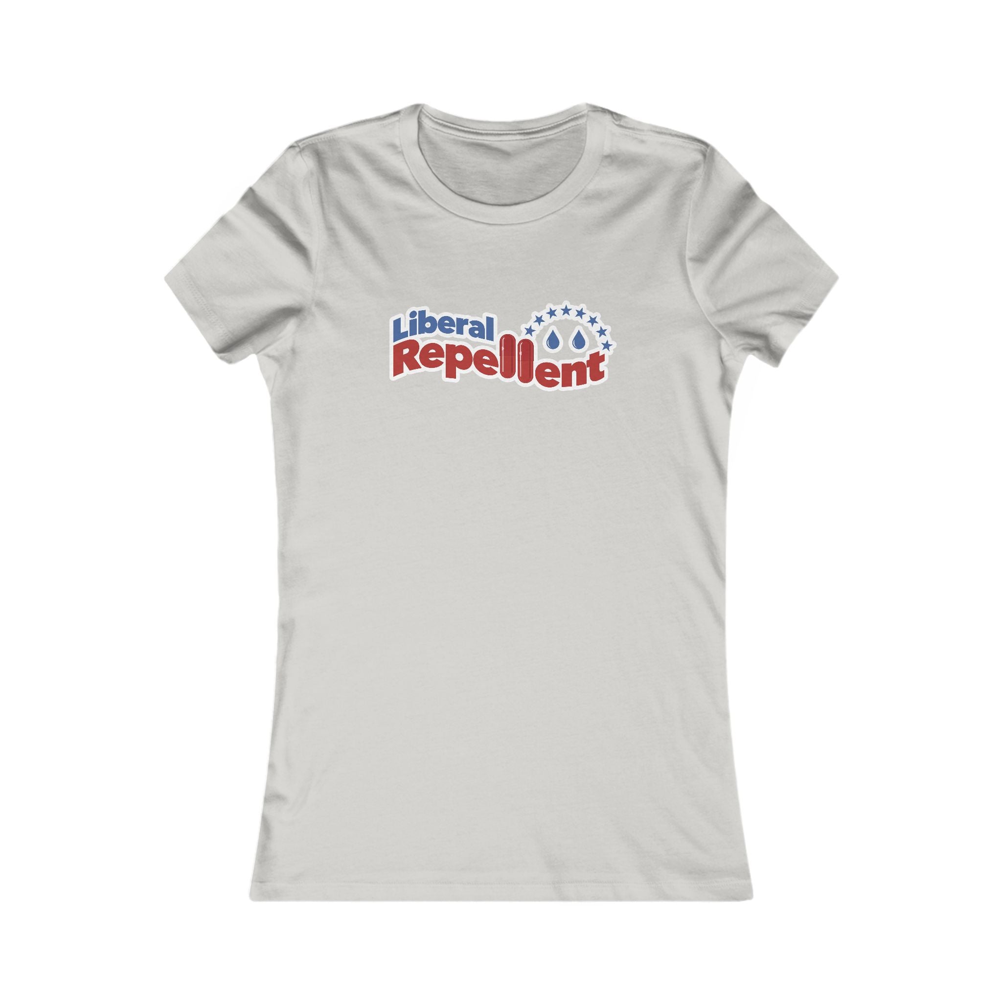 Liberal Repellent - Ladies Soft Cotton Cap Sleeve T-Shirt
