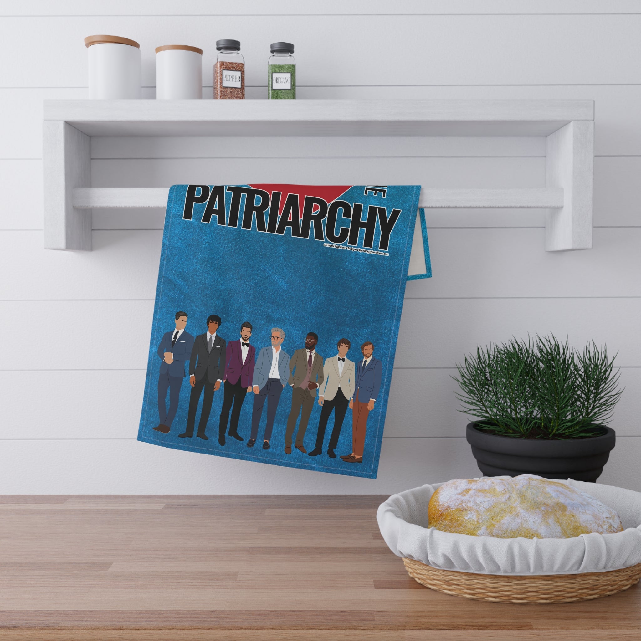 I Love the Patriarchy (The Good 'Ol Boys Club Edition) - Eco-Friendly 18" x 30" Tea Towel