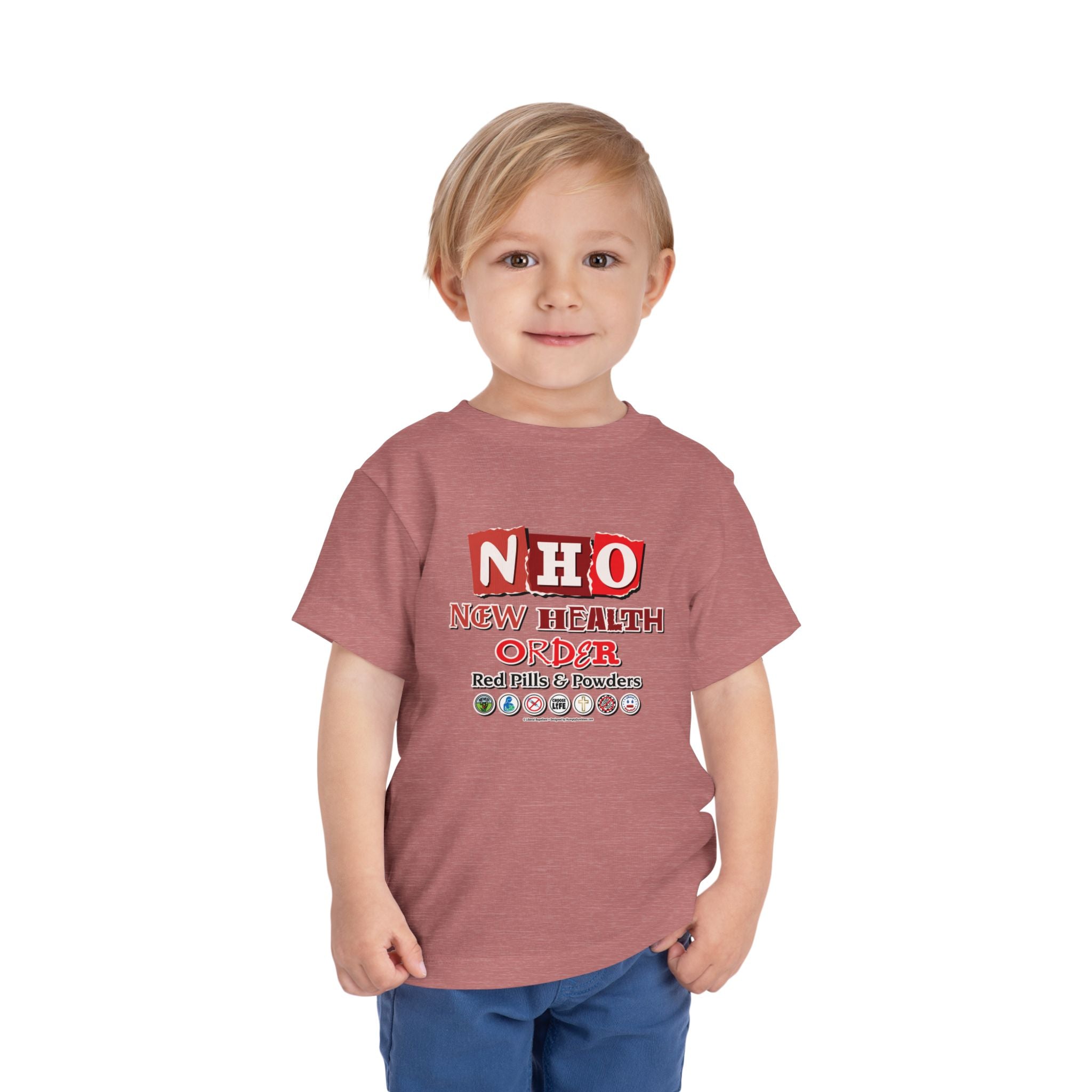 New Health Order - Toddler Soft Cotton Short Sleeve T-Shirt
