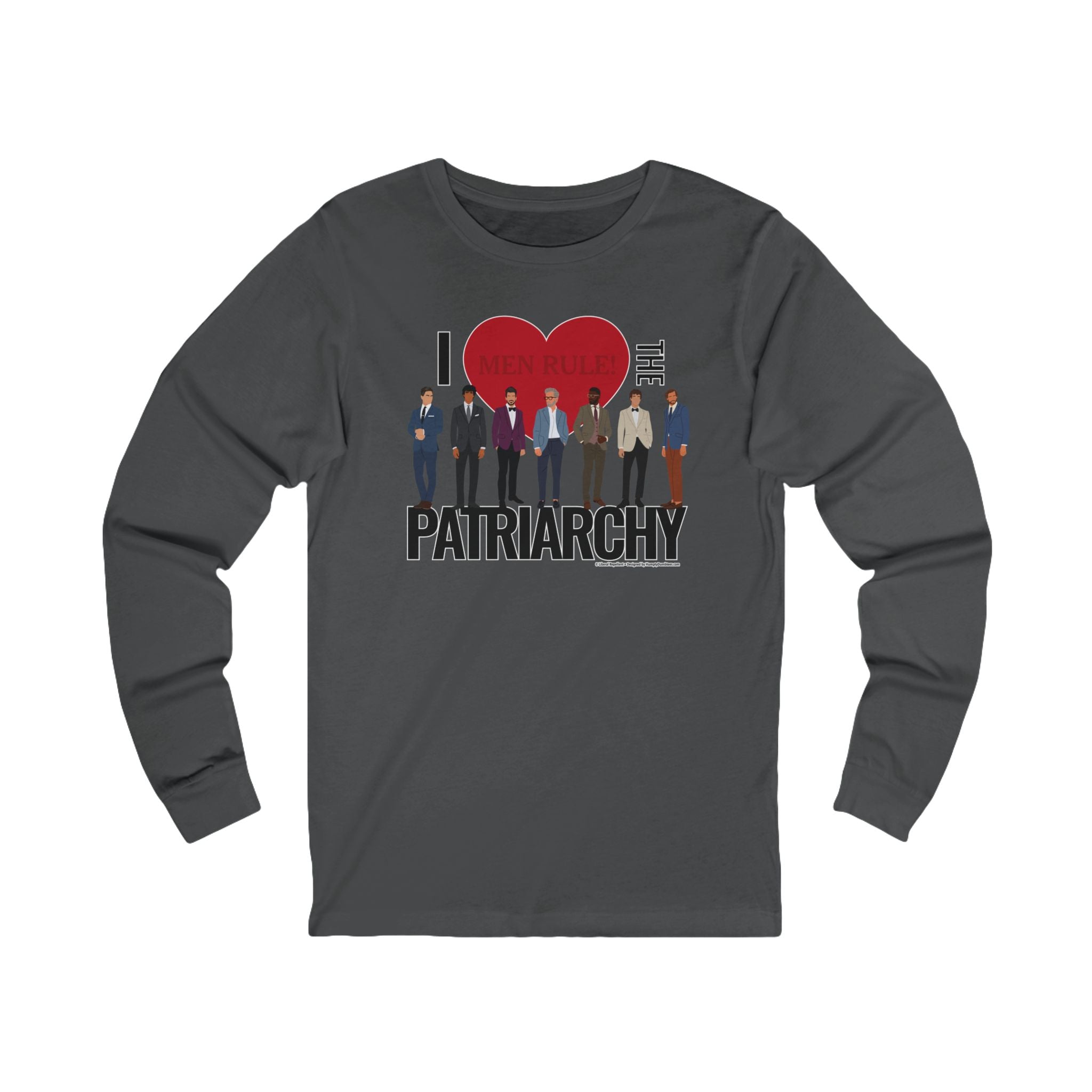 I Love The Patriarchy (The Good 'Ol Boys Club Edition) - Unisex Soft Cotton Long Sleeve T-Shirt
