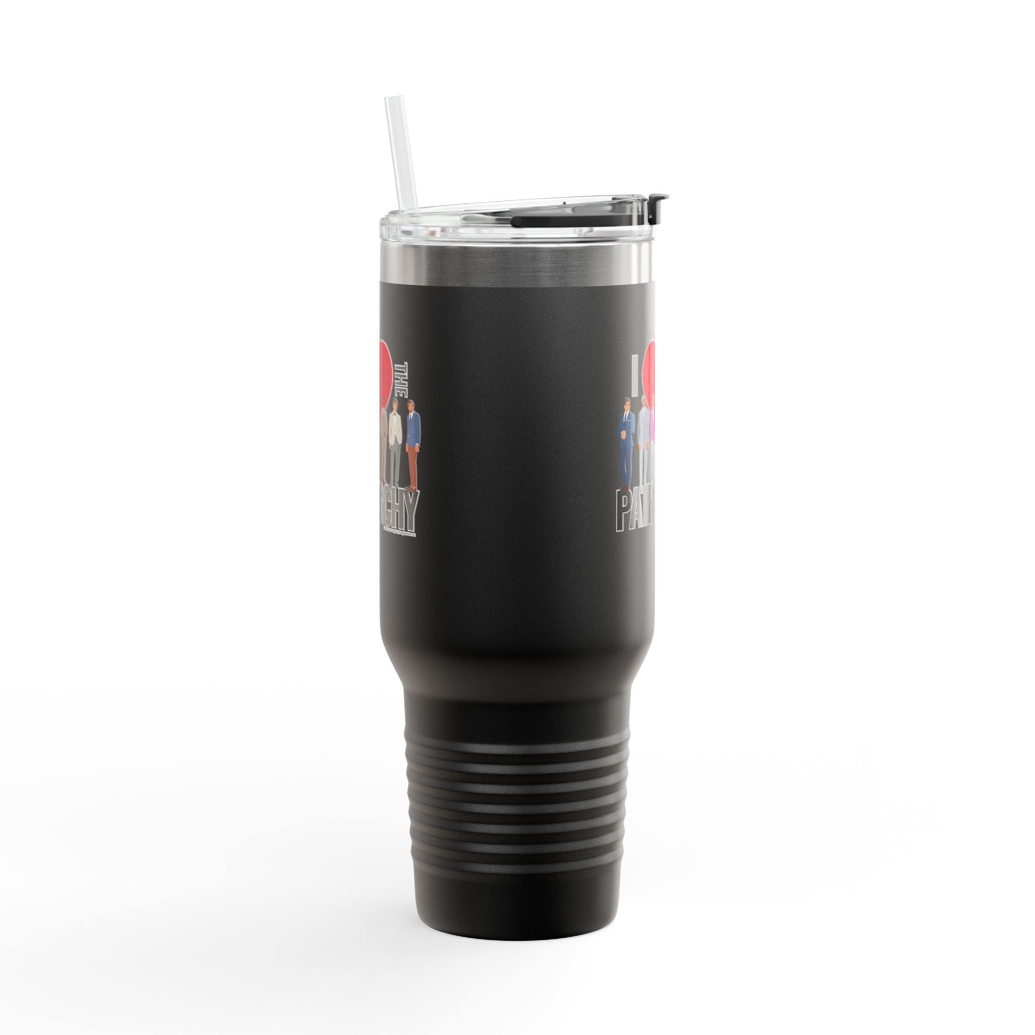I Heart the Patriarchy (The Good 'Ol Boys Club Edition) - 40oz Insulated Travel Mug