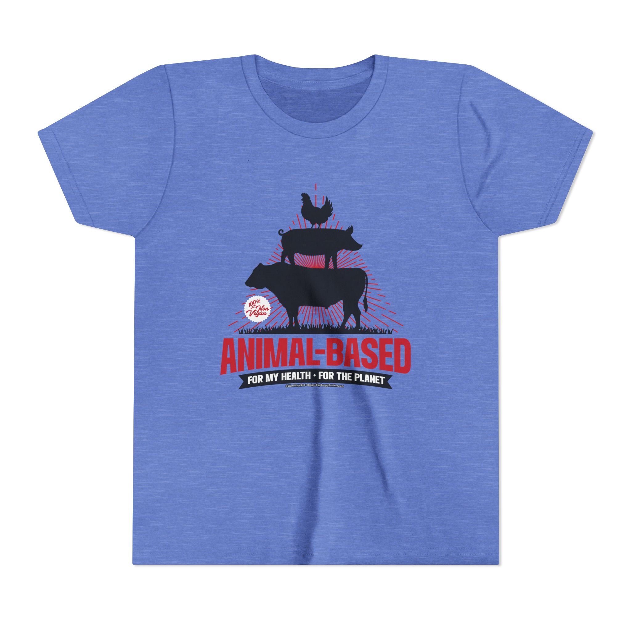 Animal Based - Youth Soft Cotton Short Sleeve T-Shirt