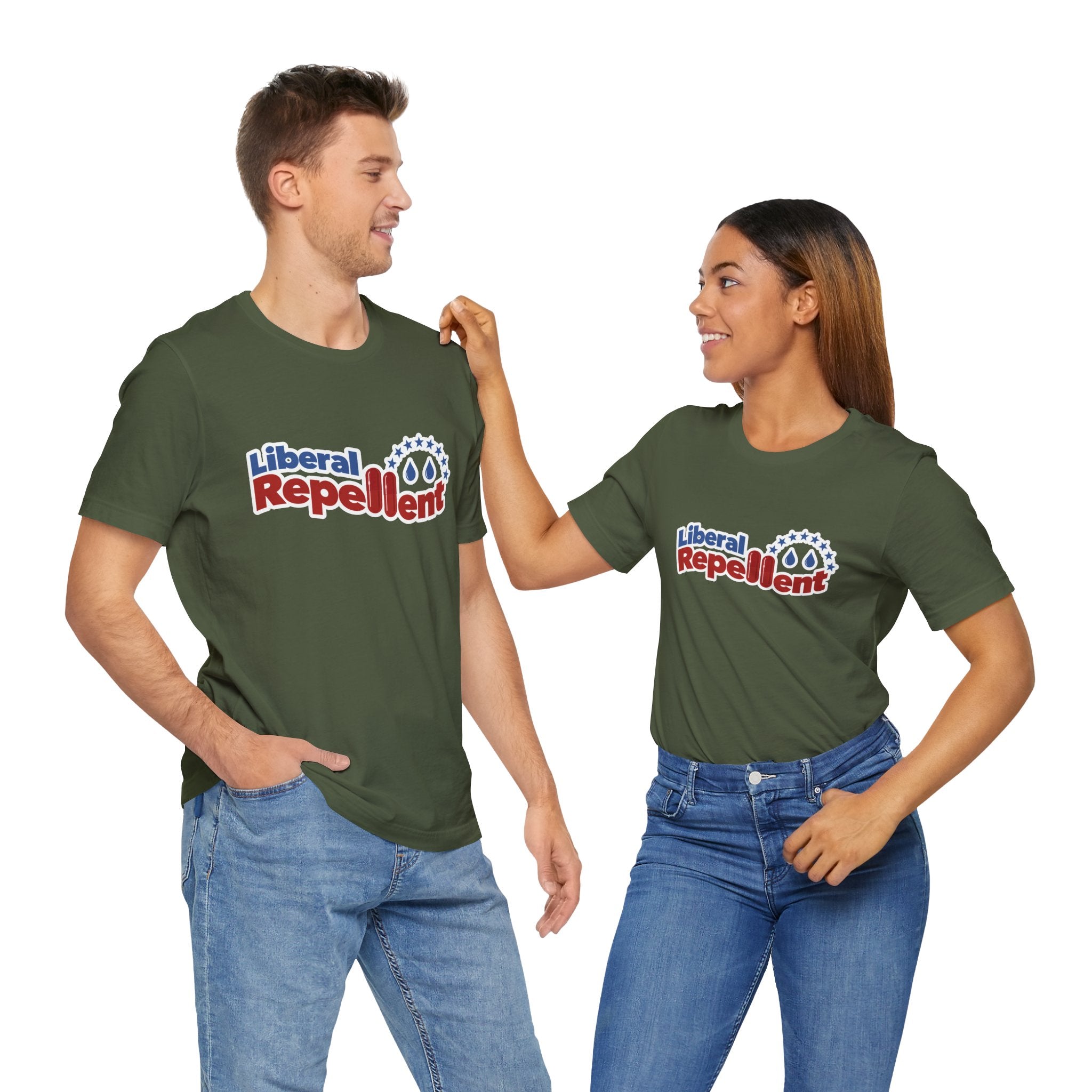 Liberal Repellent - Unisex Soft Cotton Short Sleeve T-Shirt