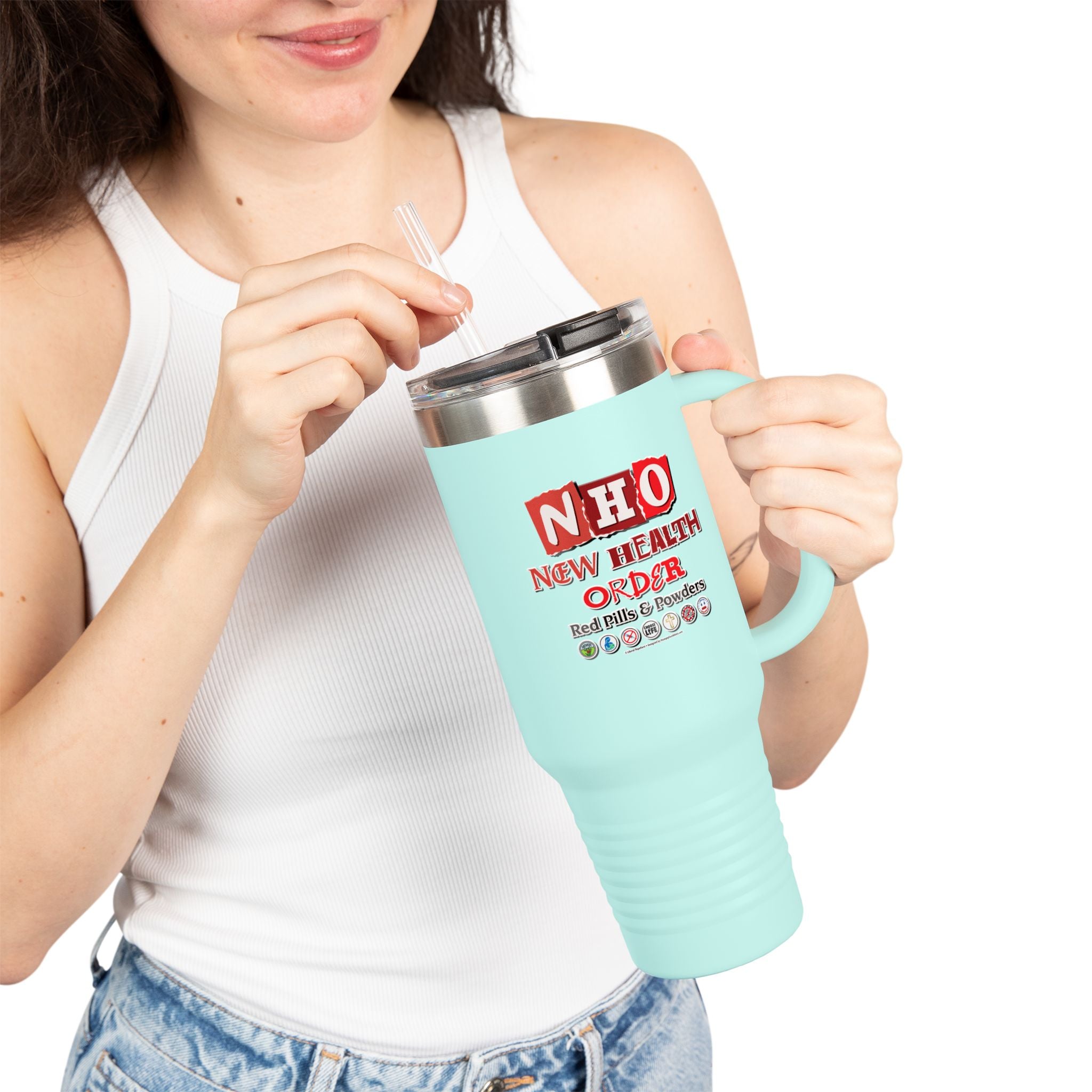New Health Order - 40oz Insulated Travel Mug