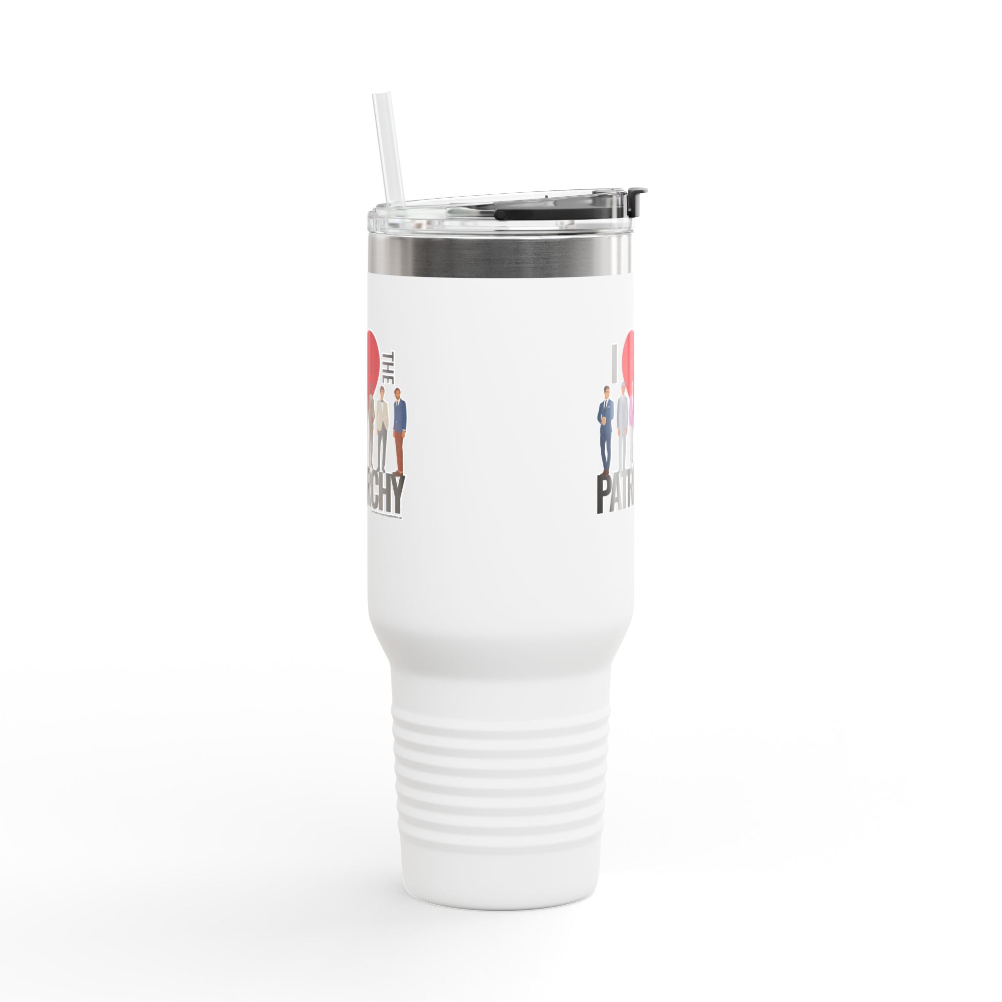 I Heart the Patriarchy (The Good 'Ol Boys Club Edition) - 40oz Insulated Travel Mug