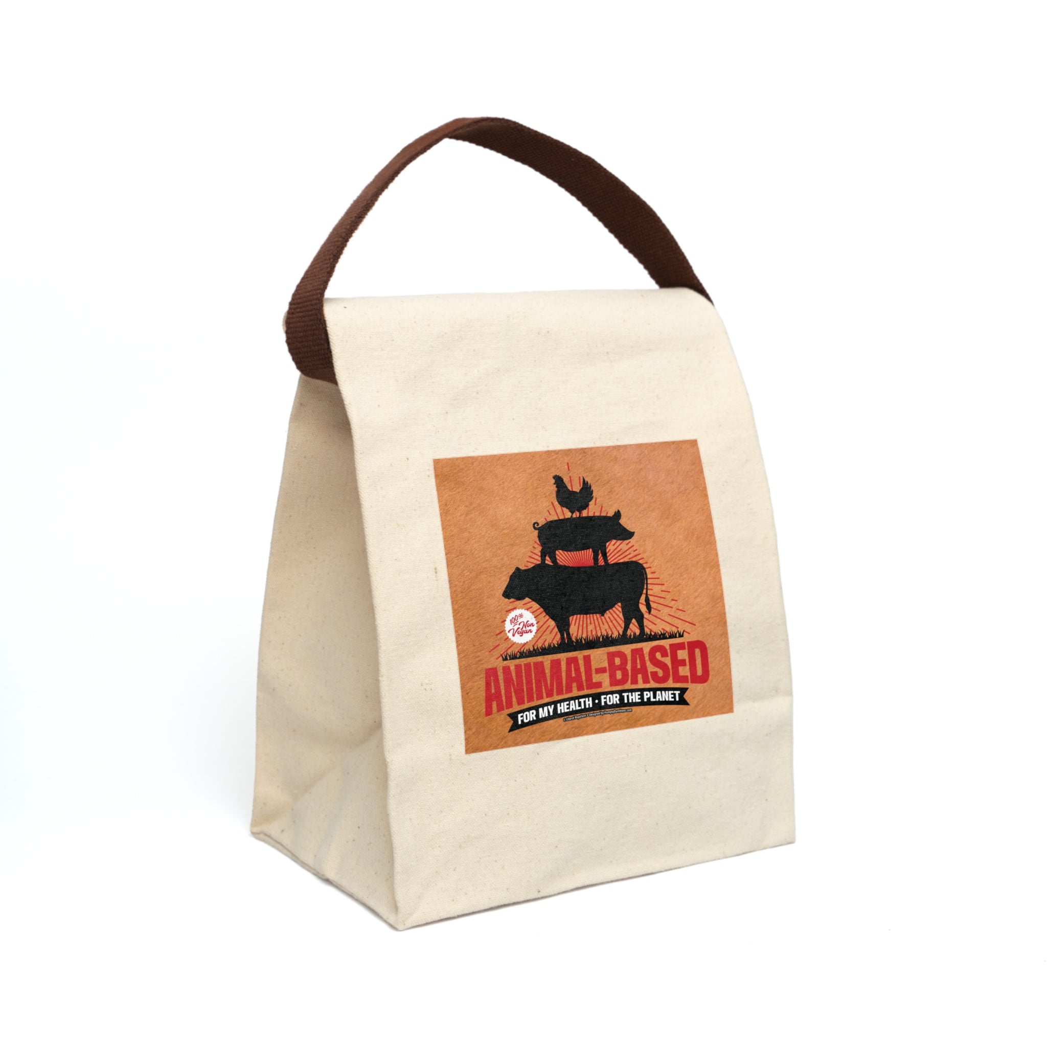 Animal Based - Eco-Friendly Canvas Lunch Bag
