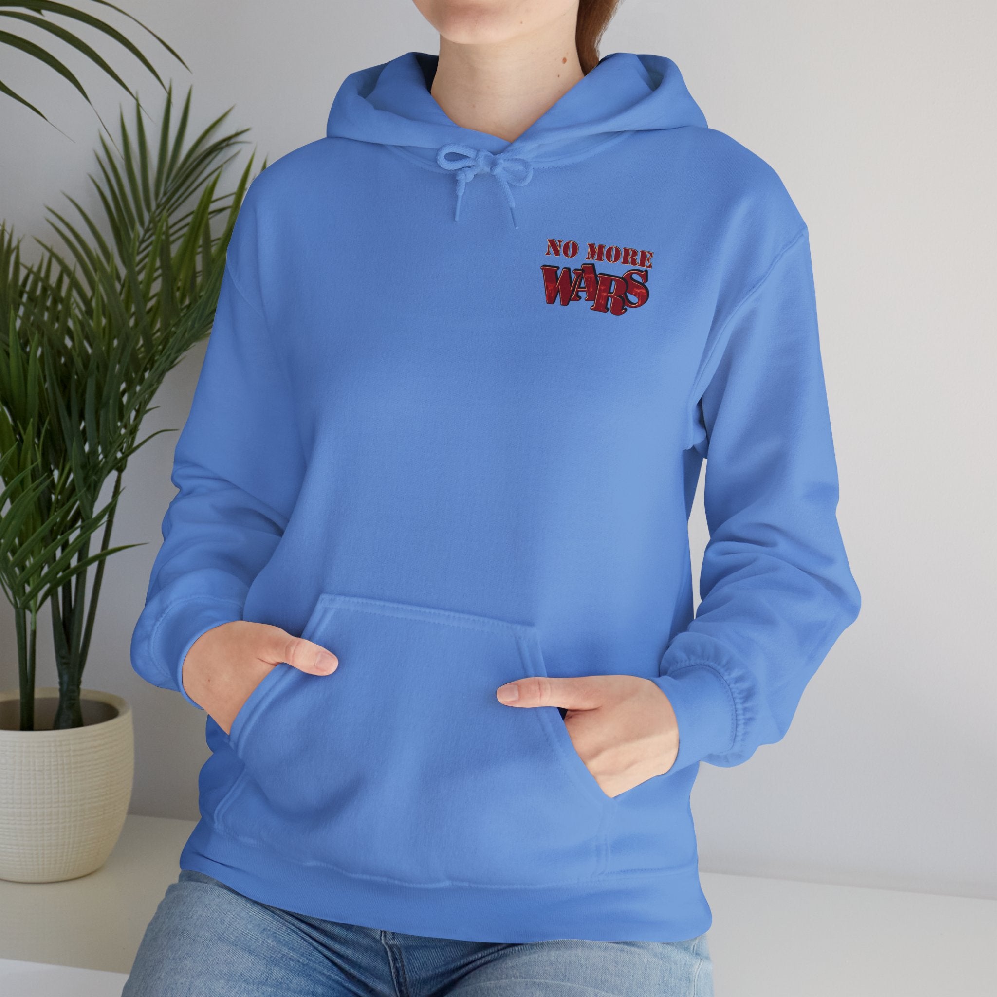 No More Wars for the Synagogue of Satan - Unisex Heavy Blend™ Hooded Sweatshirt