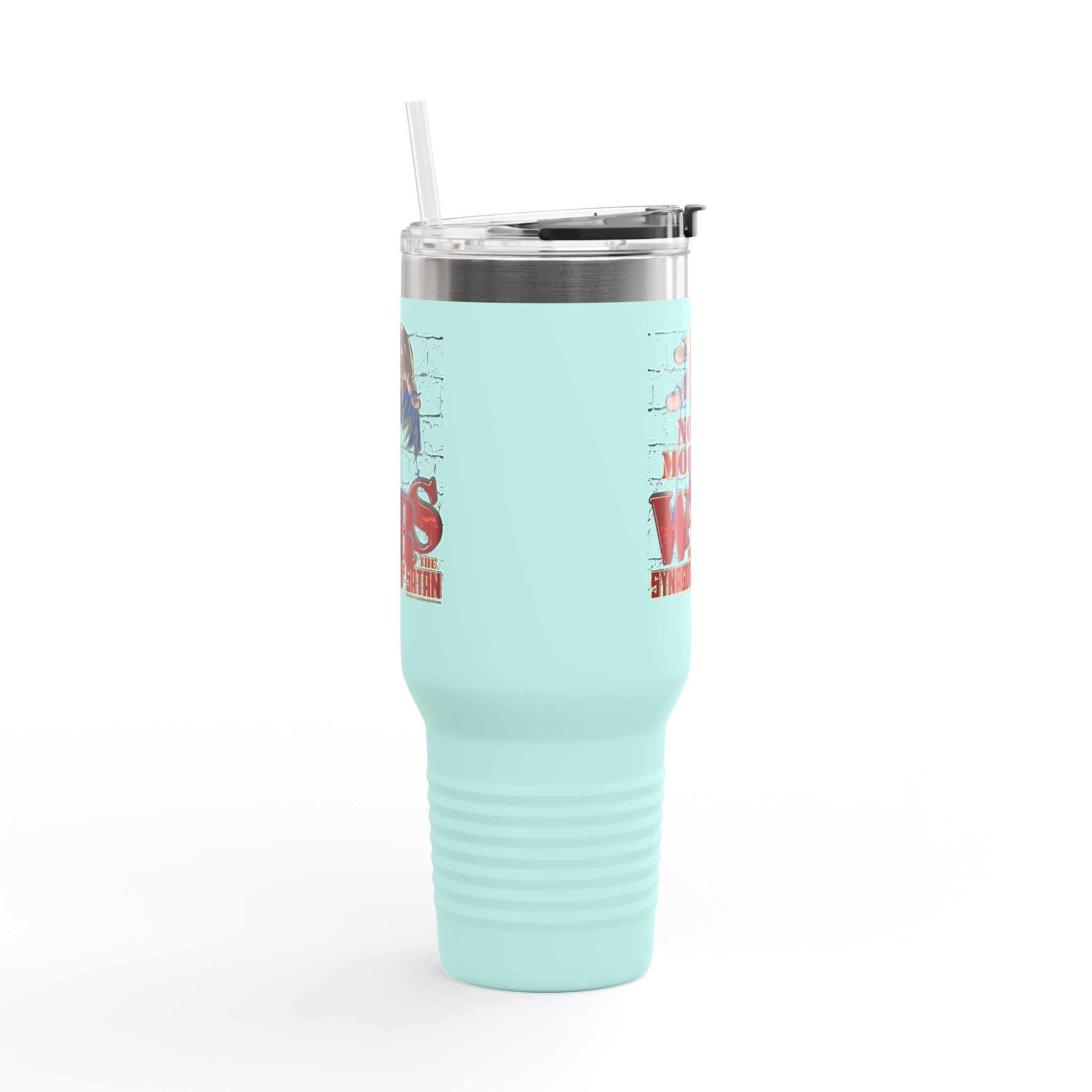 No More Wars for the Synagogue of Satan - 40oz Insulated Travel Mug