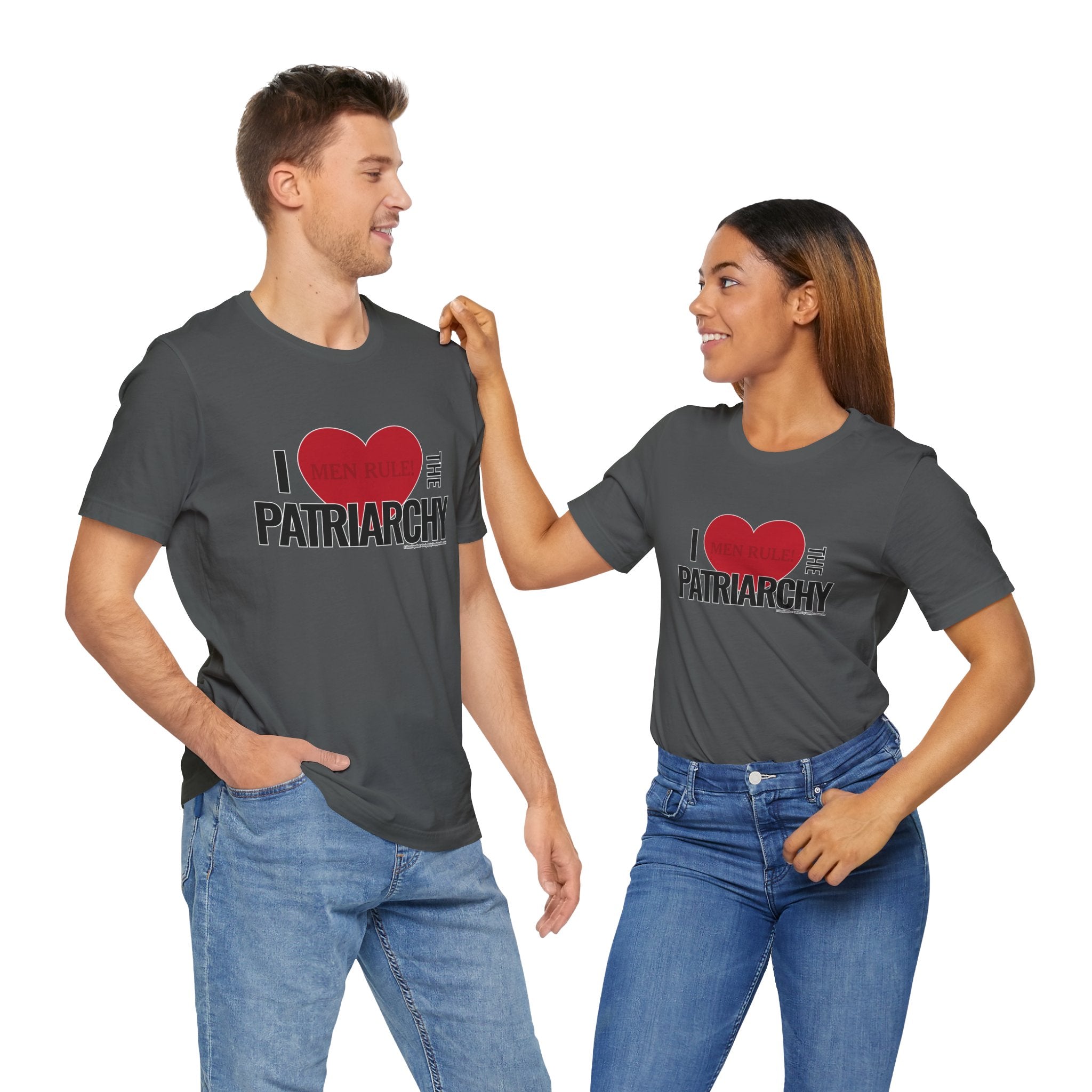 I Love The Patriarchy - Unisex Soft Cotton Short Sleeve T-Shirt