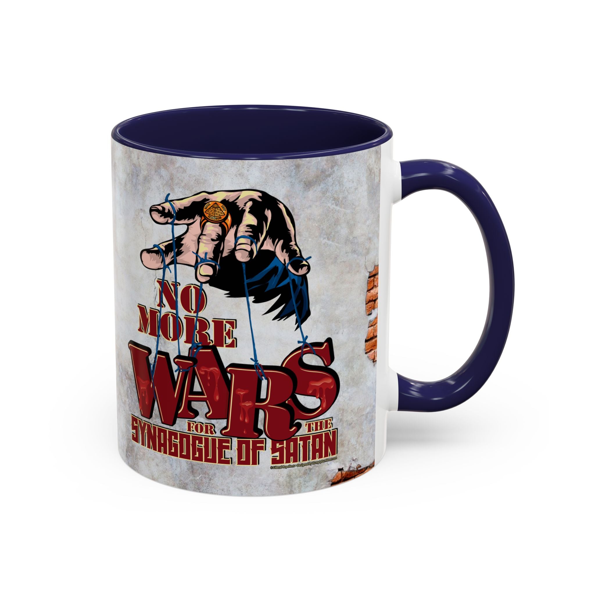 No More Wars for the Synagogue of Satan - 11 & 15oz Ceramic Coffee Mug