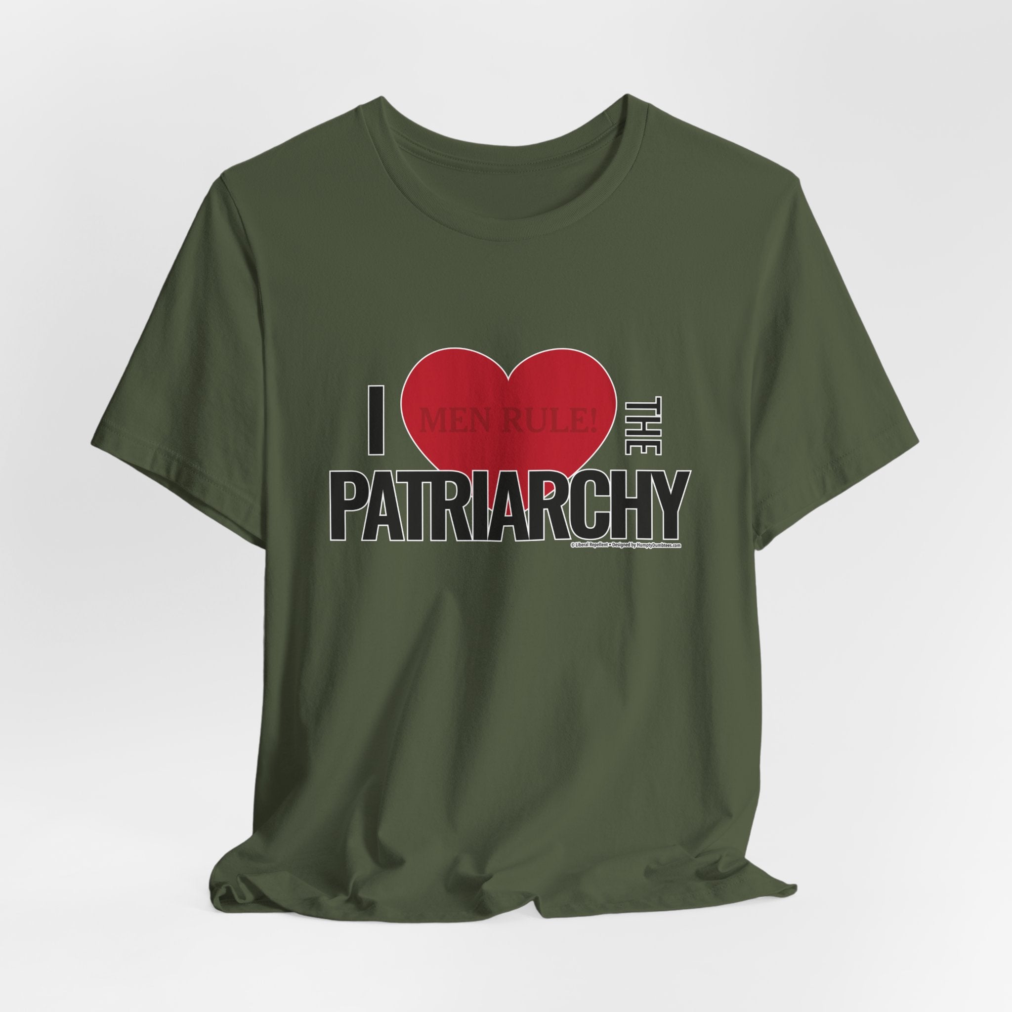 I Love The Patriarchy - Unisex Soft Cotton Short Sleeve T-Shirt