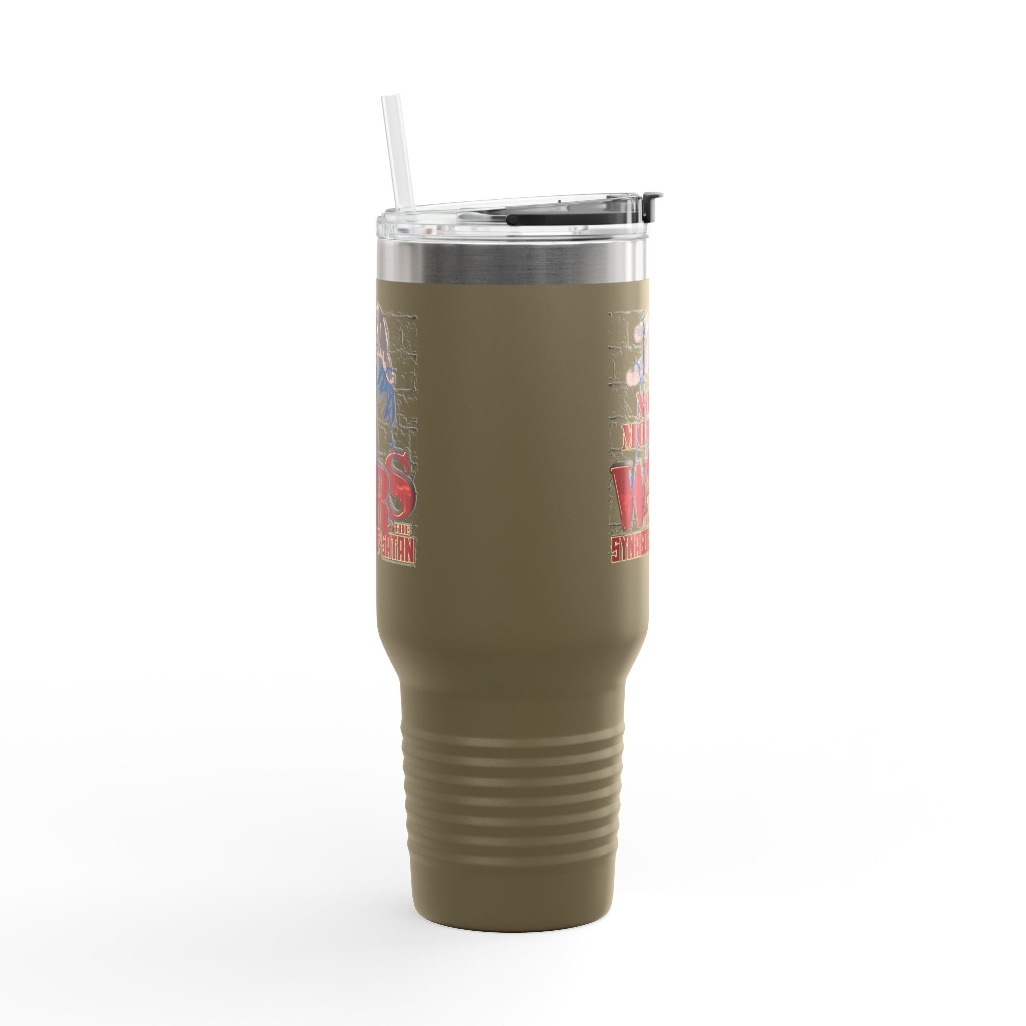No More Wars for the Synagogue of Satan - 40oz Insulated Travel Mug