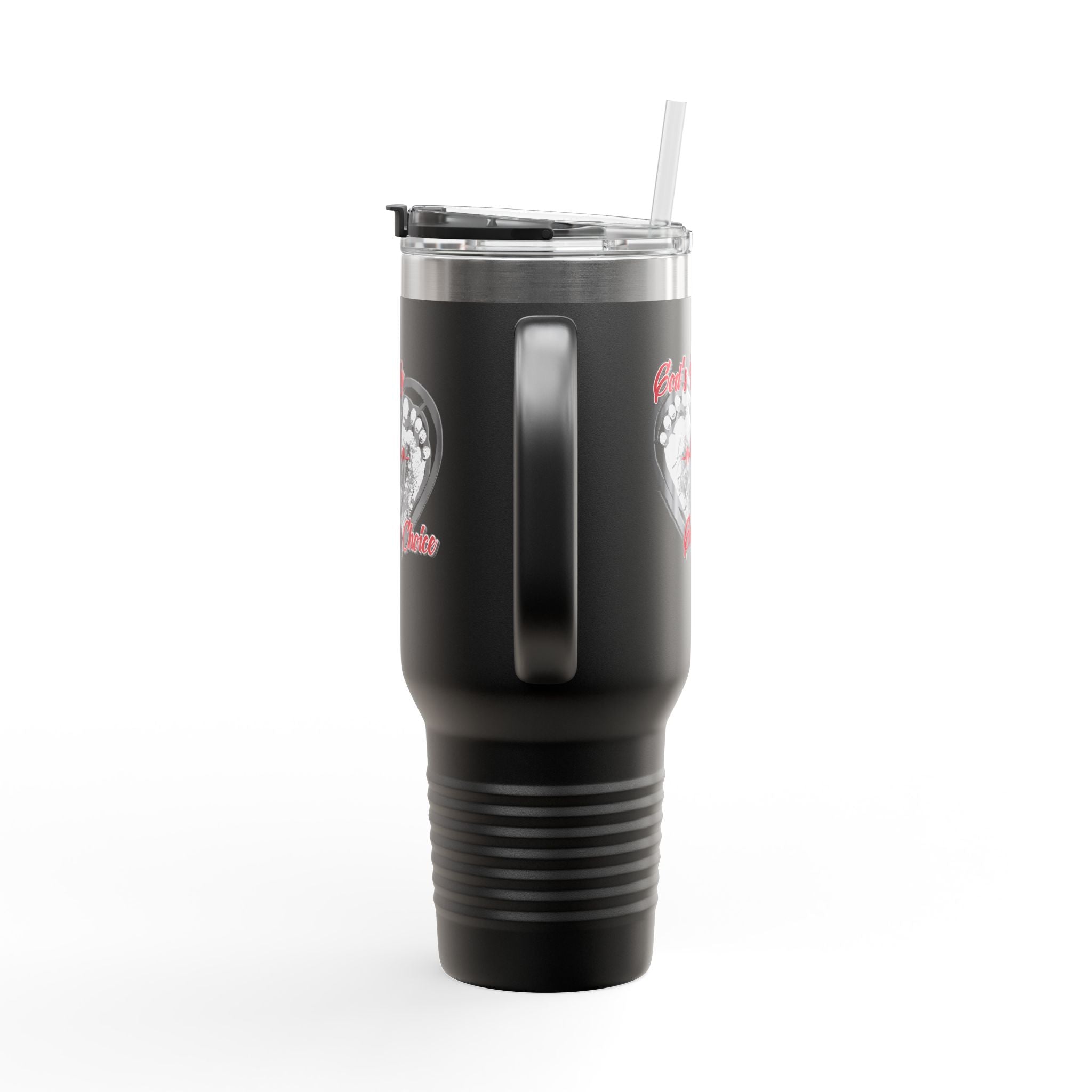 God's Body, God's Choice - 40oz Insulated Travel Mug