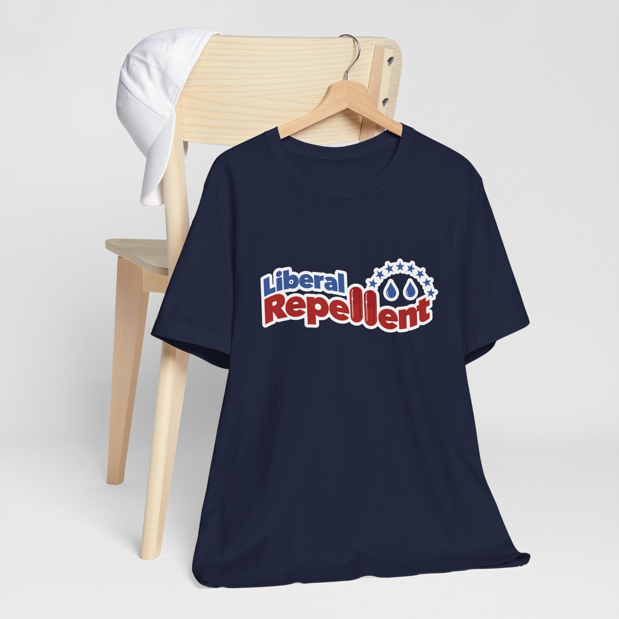 Liberal Repellent - Unisex Soft Cotton Short Sleeve T-Shirt