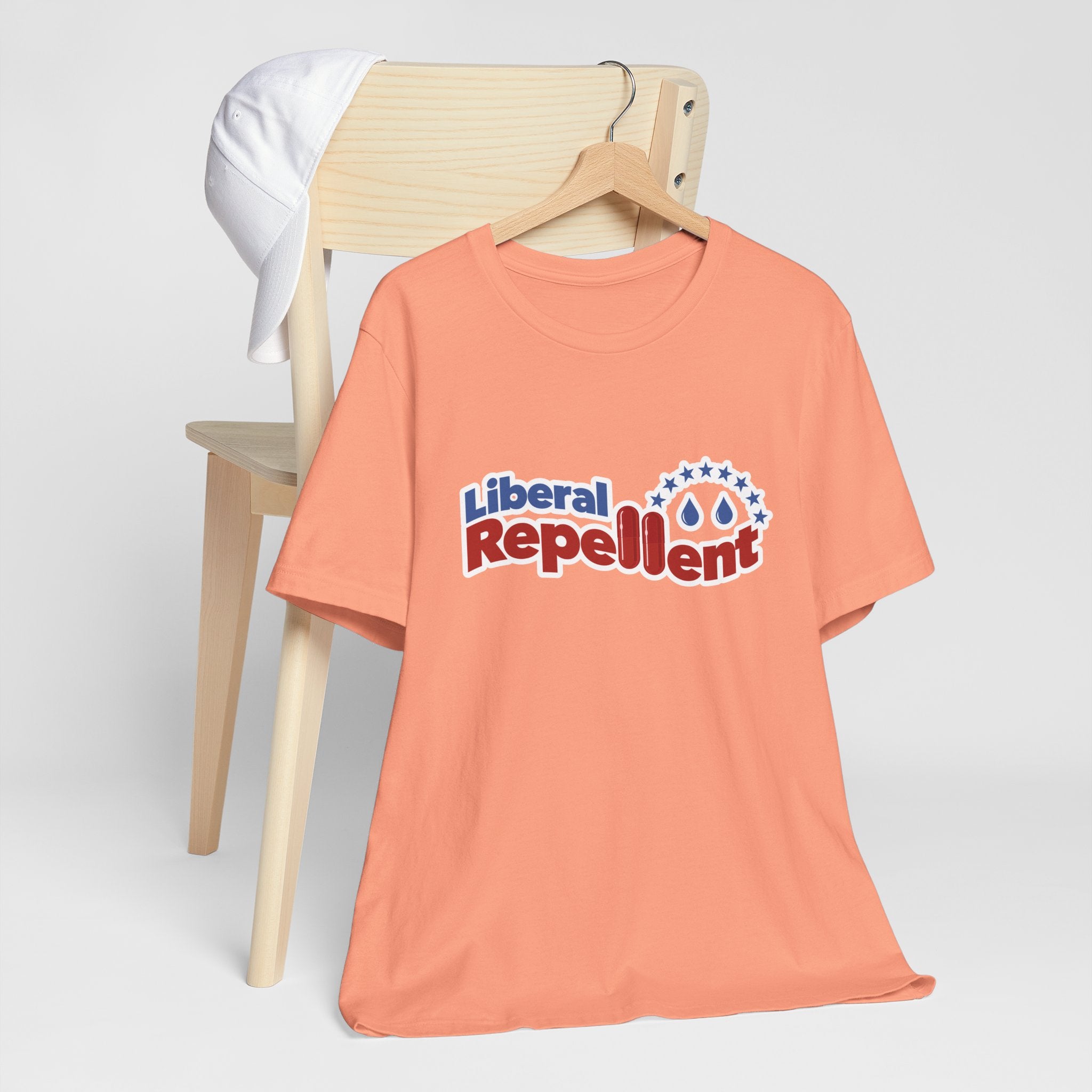 Liberal Repellent - Unisex Soft Cotton Short Sleeve T-Shirt