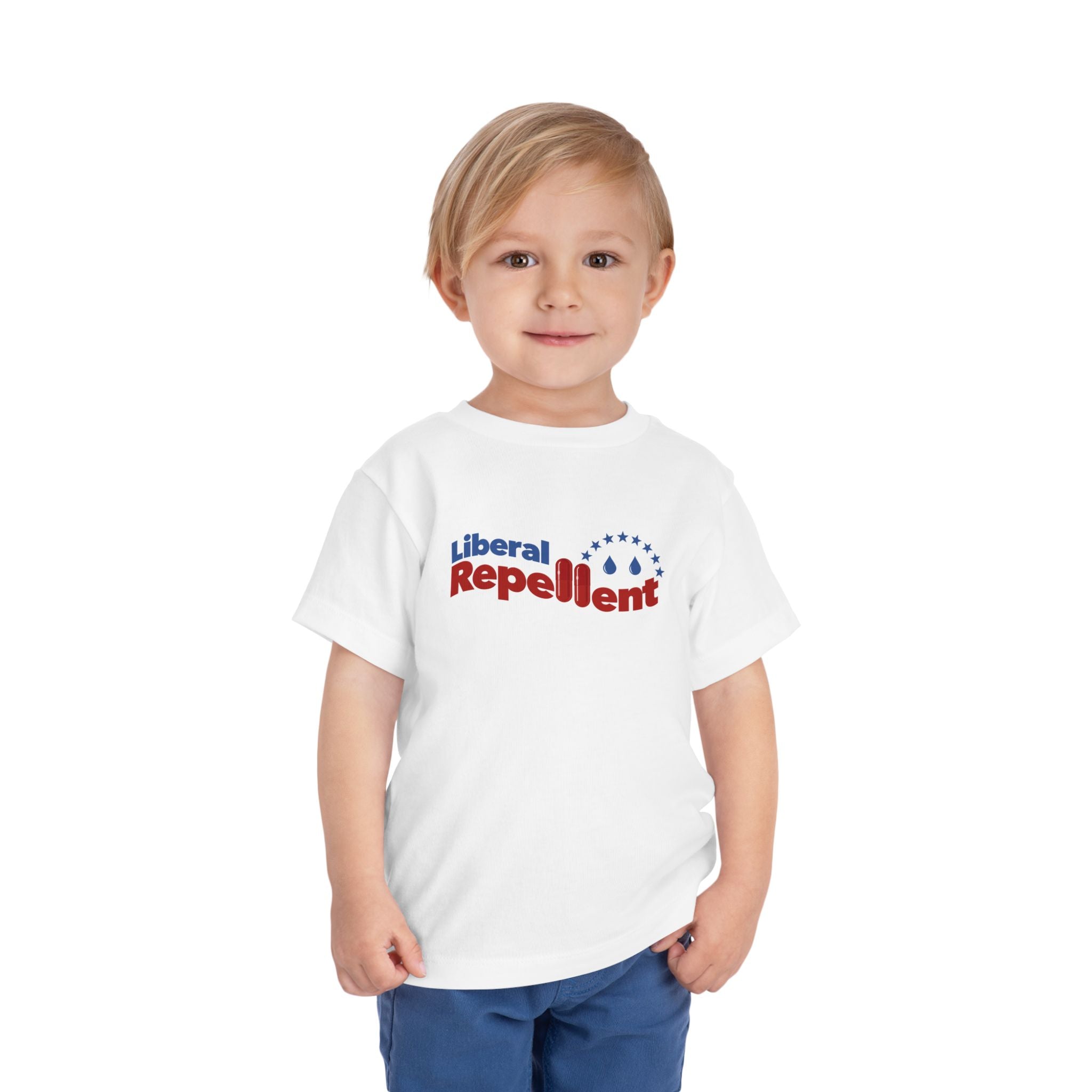 Liberal Repellent - Toddler Soft Cotton Short Sleeve T-Shirt