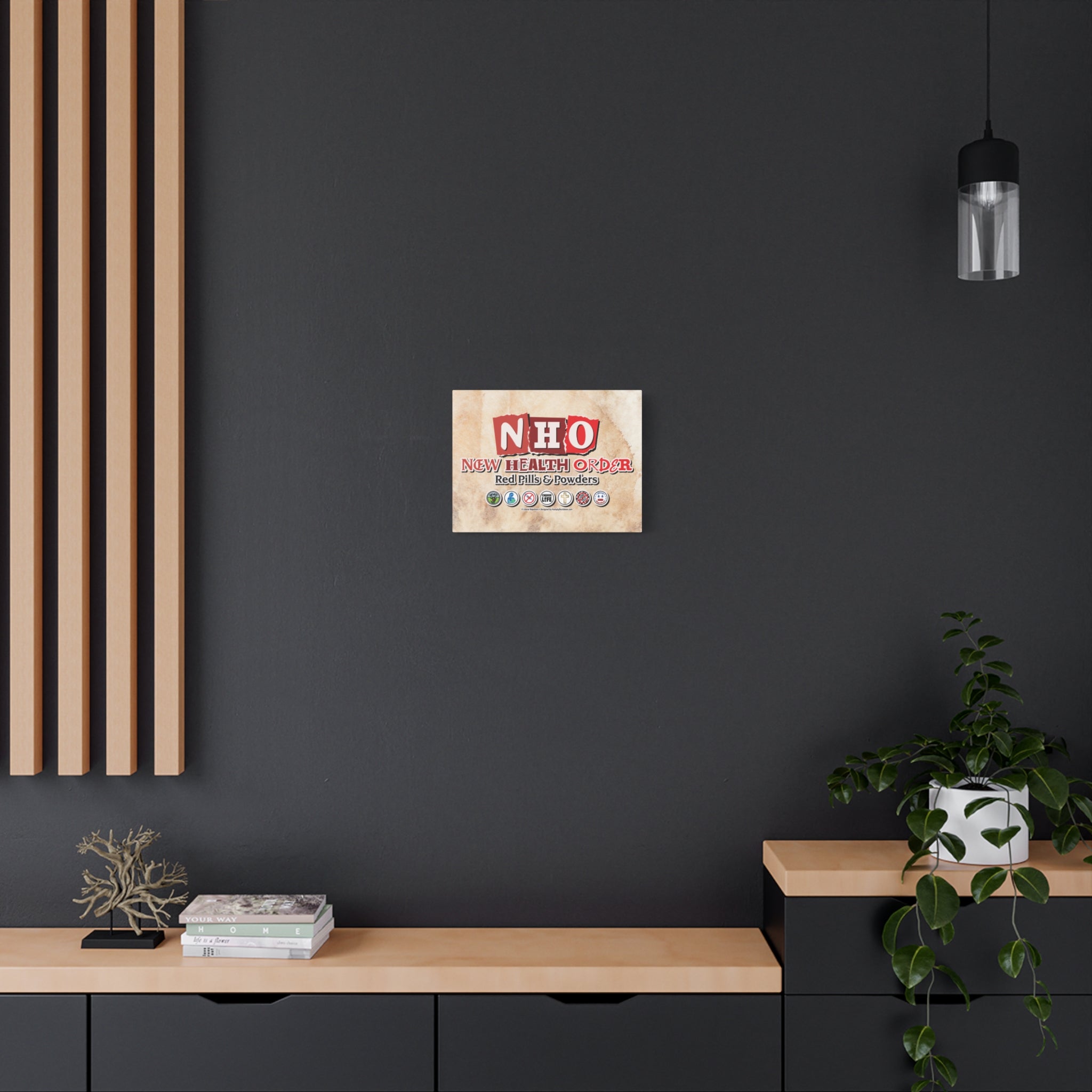 New Health Order - Gallery Wrapped Canvas Wall Art