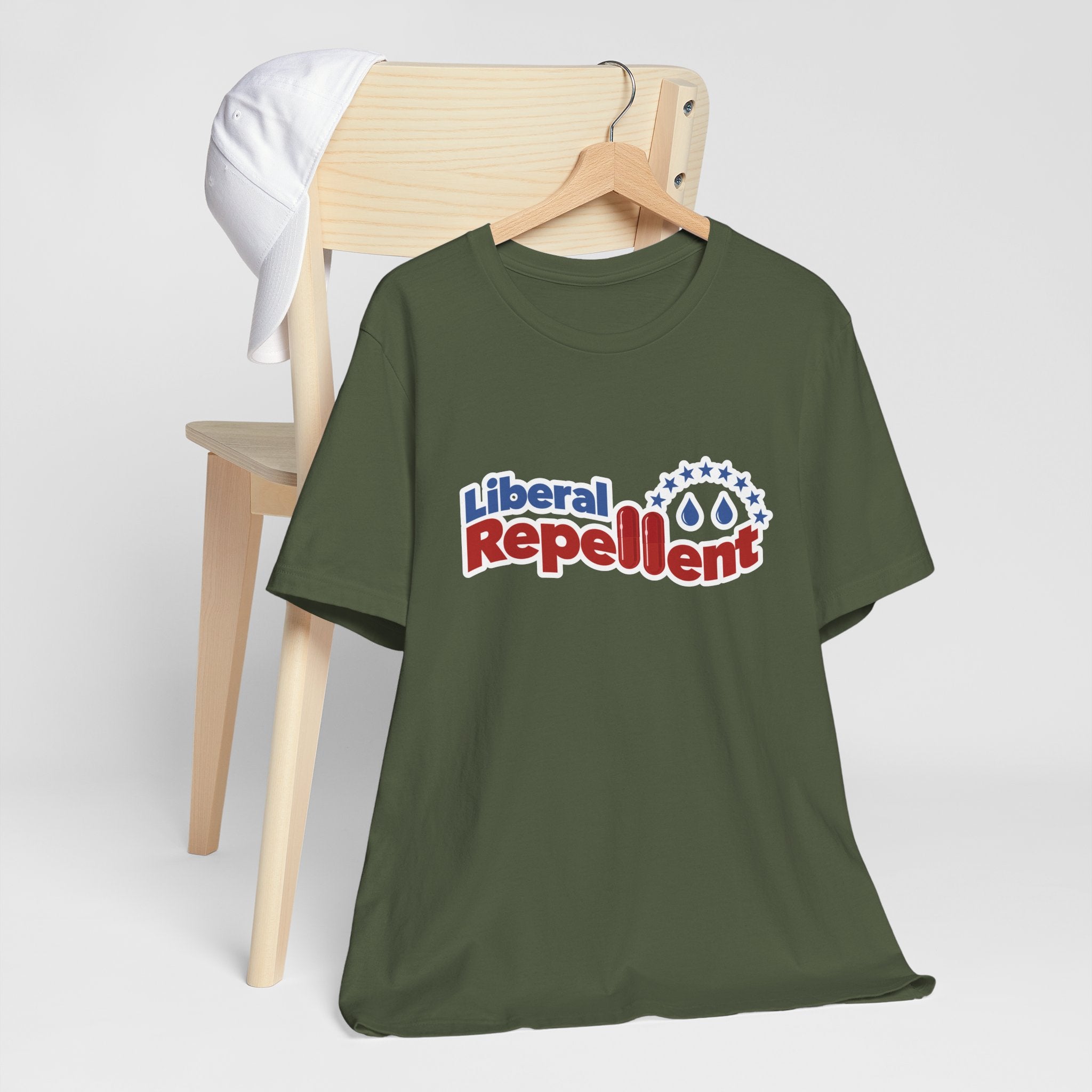 Liberal Repellent - Unisex Soft Cotton Short Sleeve T-Shirt