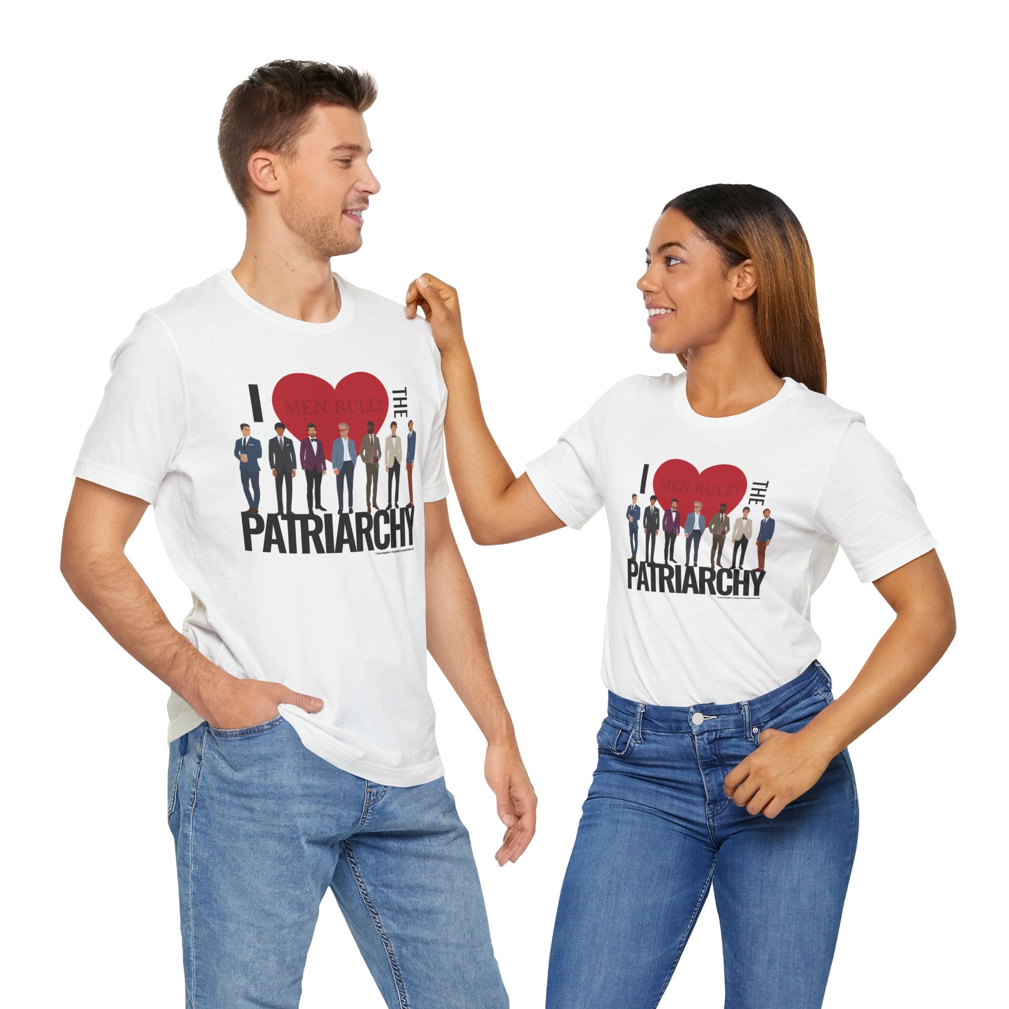 I Love The Patriarchy (The Good 'Ol Boys Edition) - Unisex Soft Cotton Short Sleeve T-Shirt
