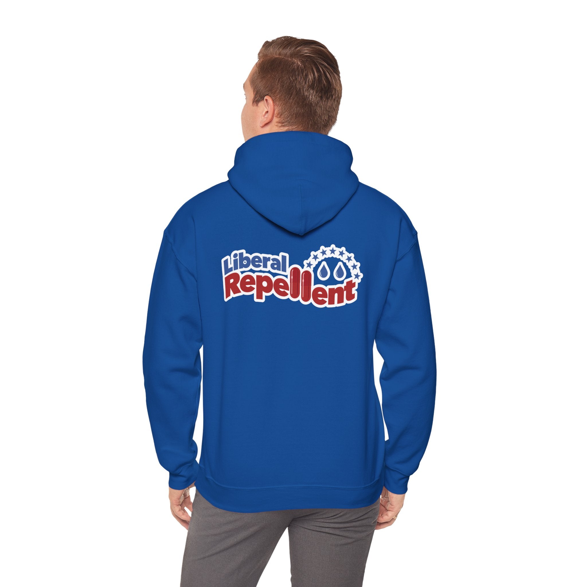 Liberal Repellent - Unisex Heavy Blend™ Hooded Sweatshirt
