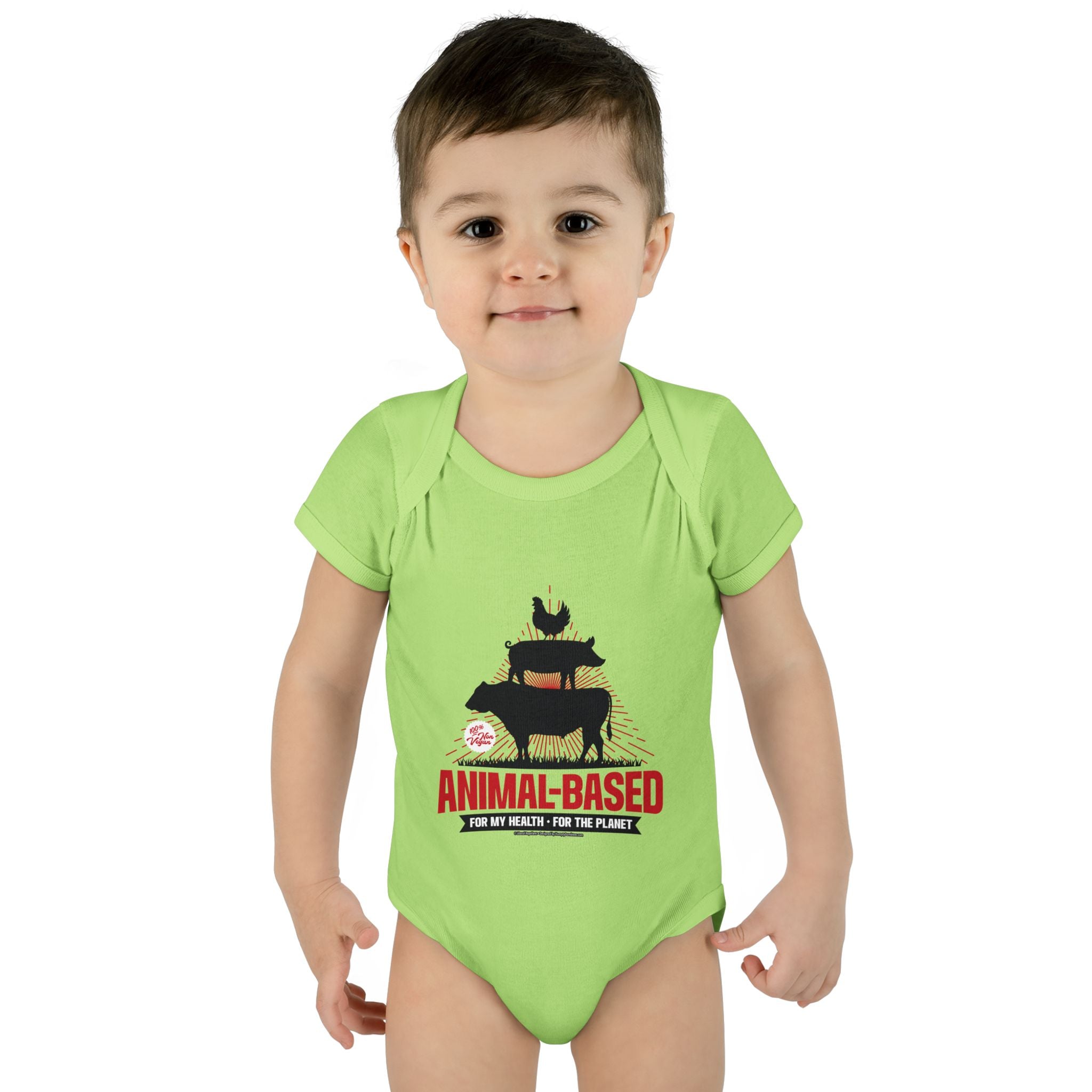 Animal Based - Infant Soft Cotton Onsie Bodysuit