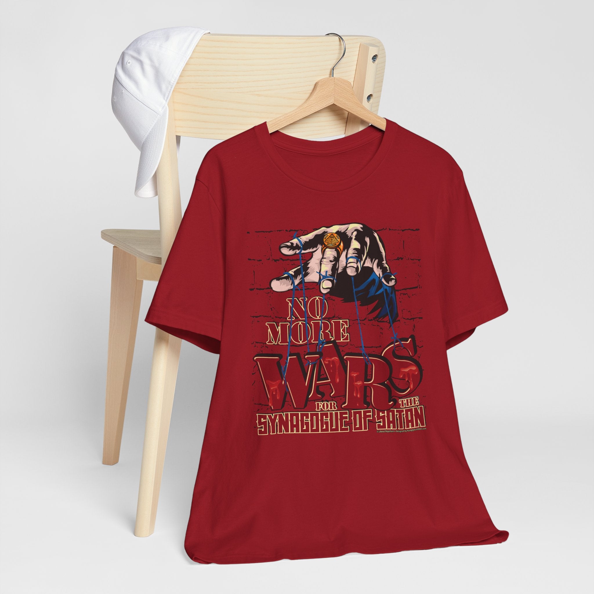 No More Wars for the Synagogue of Satan - Unisex Soft Cotton Short Sleeve T-Shirt