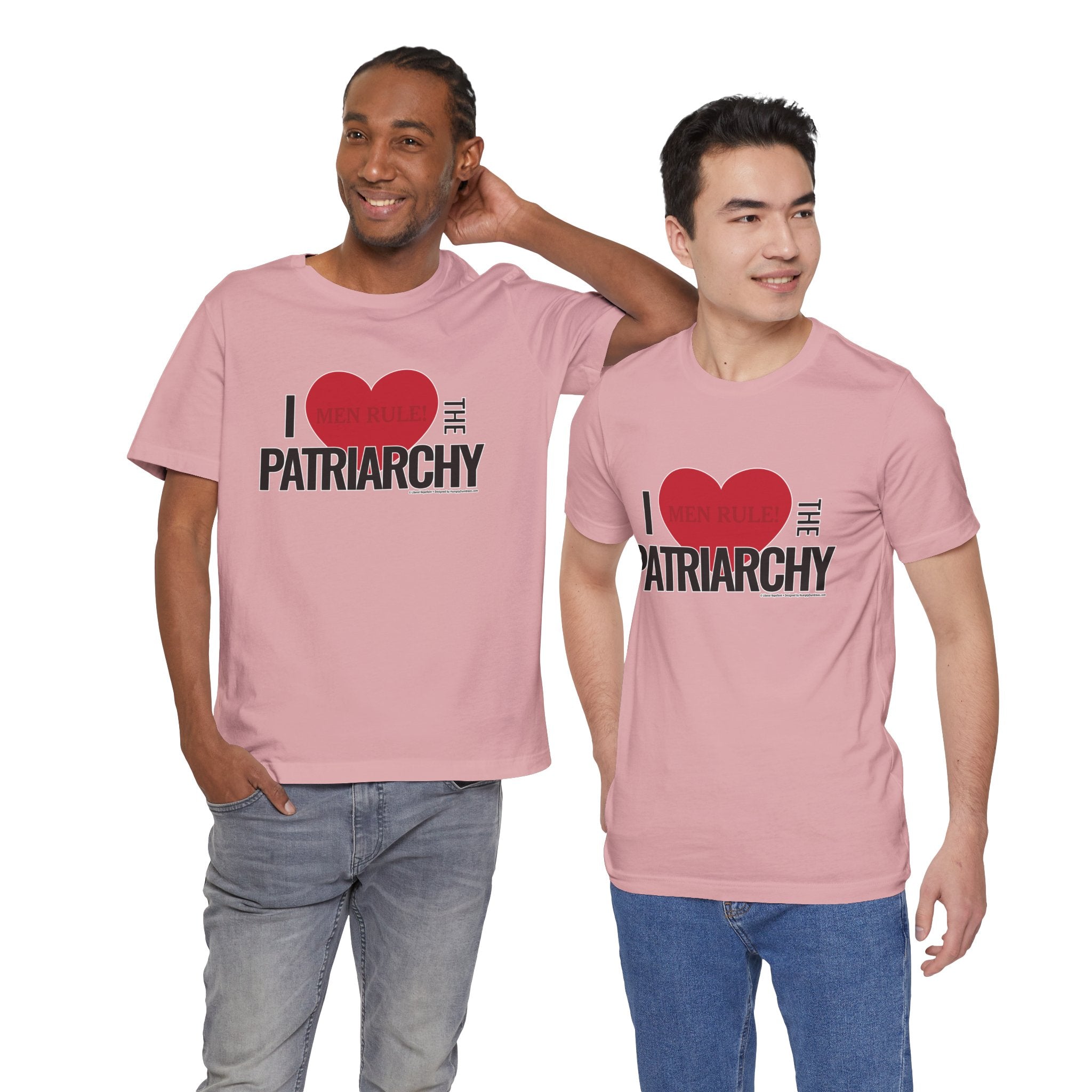 I Love The Patriarchy - Unisex Soft Cotton Short Sleeve T-Shirt