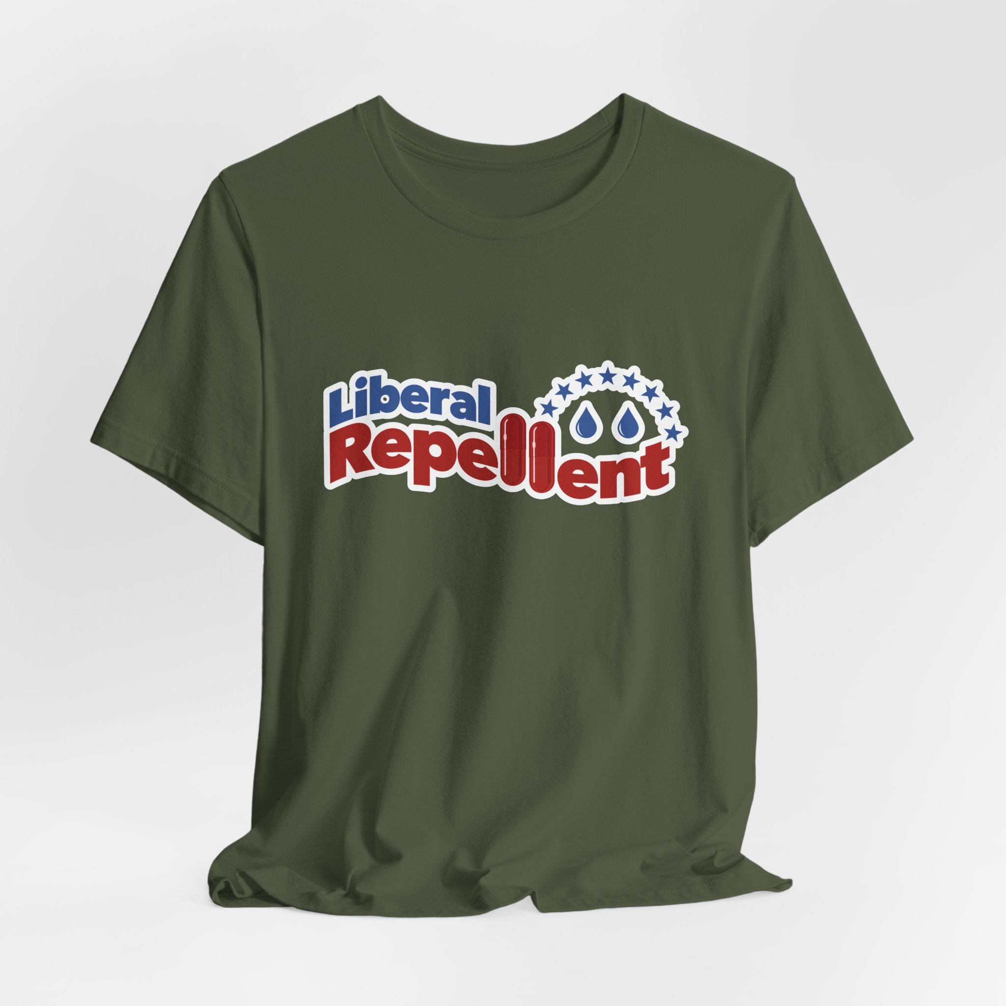Liberal Repellent - Unisex Soft Cotton Short Sleeve T-Shirt