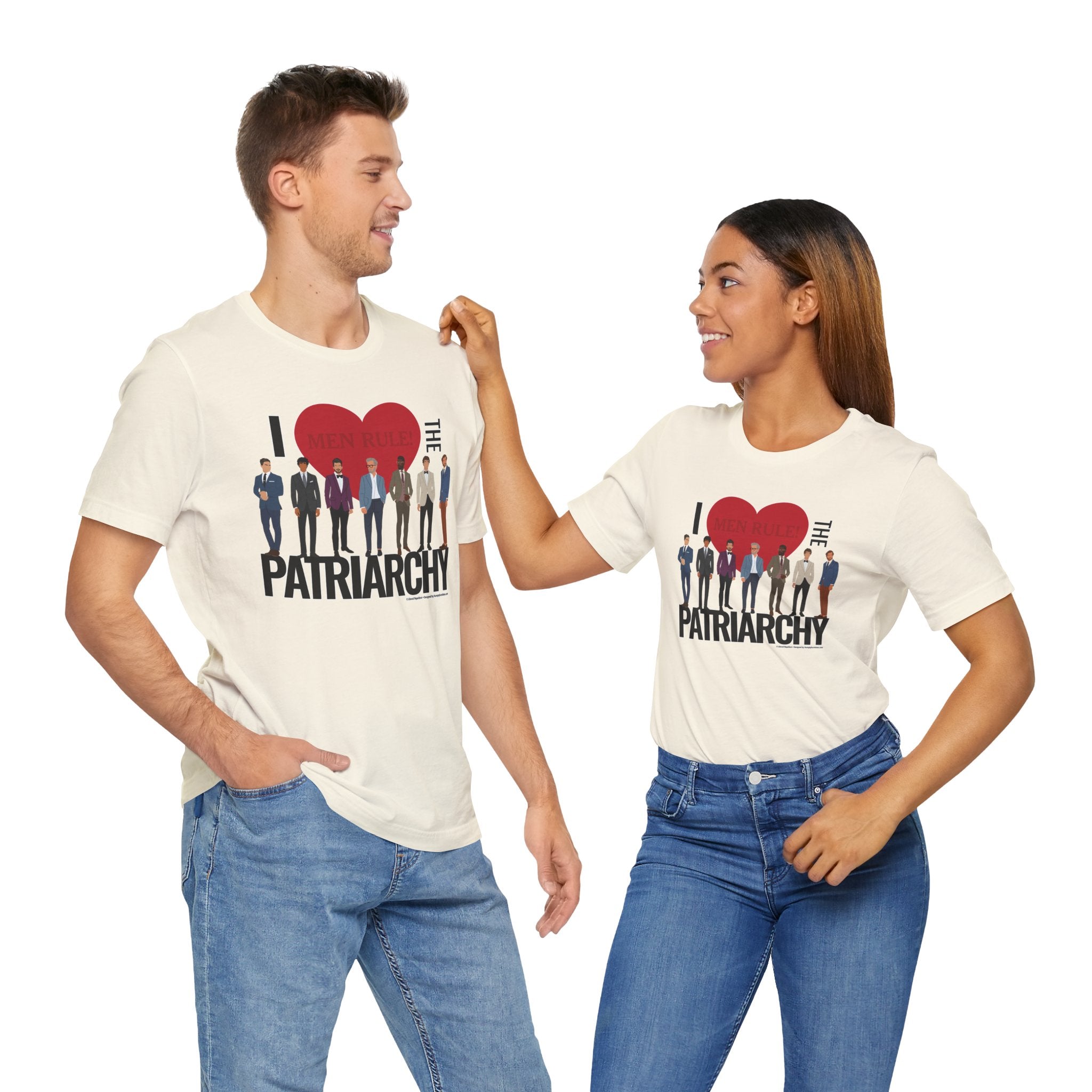 I Love The Patriarchy (The Good 'Ol Boys Edition) - Unisex Soft Cotton Short Sleeve T-Shirt