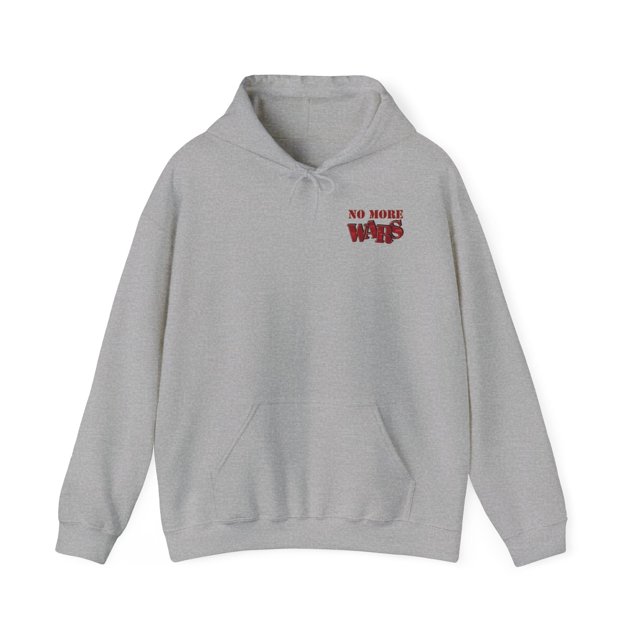 No More Wars for the Synagogue of Satan - Unisex Heavy Blend™ Hooded Sweatshirt