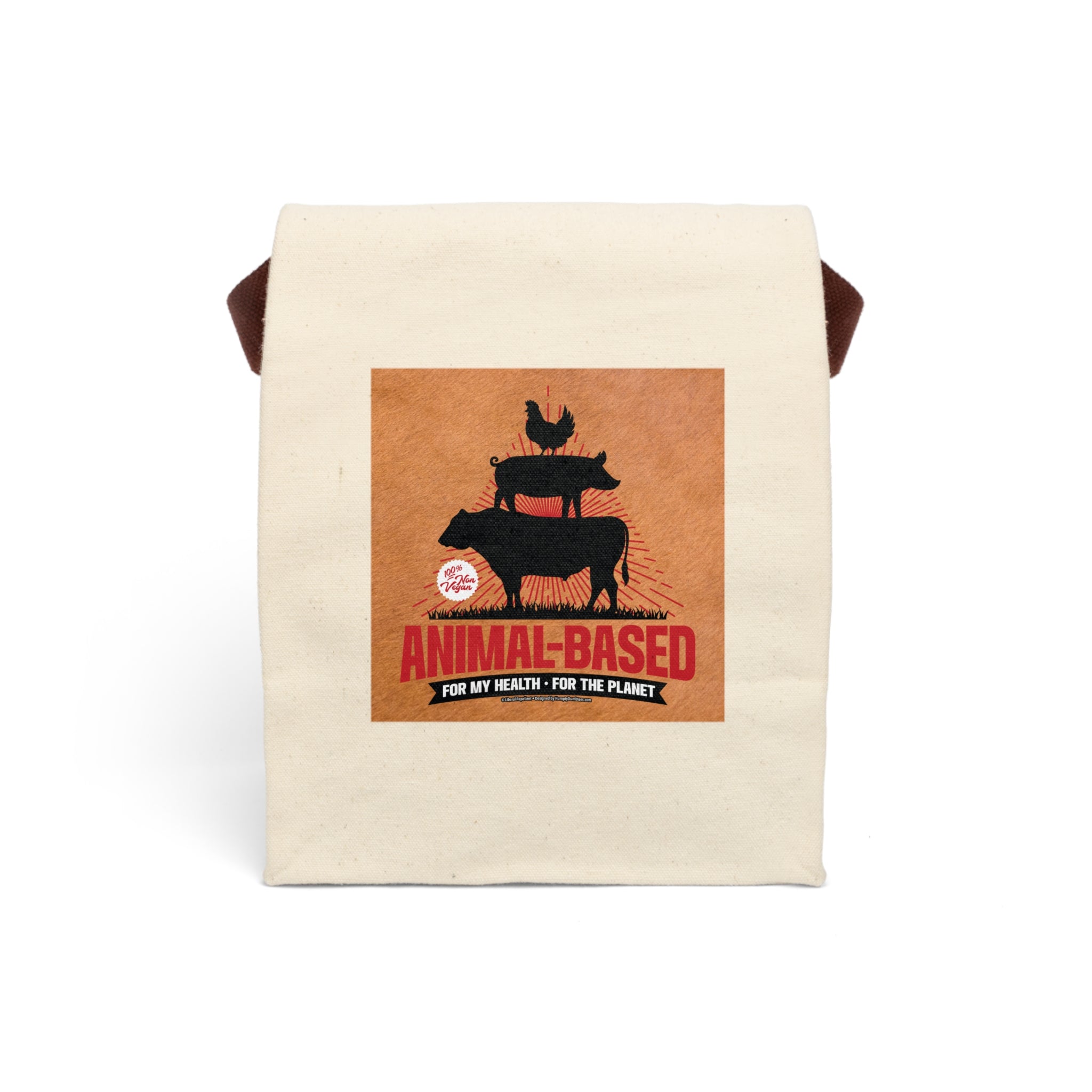 Animal Based - Eco-Friendly Canvas Lunch Bag