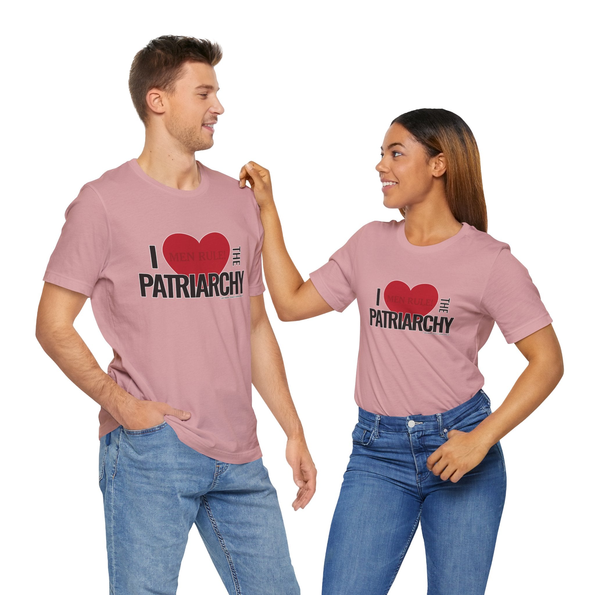 I Love The Patriarchy - Unisex Soft Cotton Short Sleeve T-Shirt