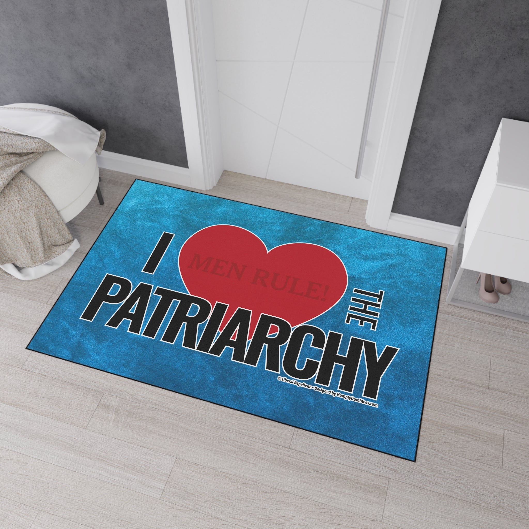 I Love the Patriarchy - Heavy Duty Floor Mat