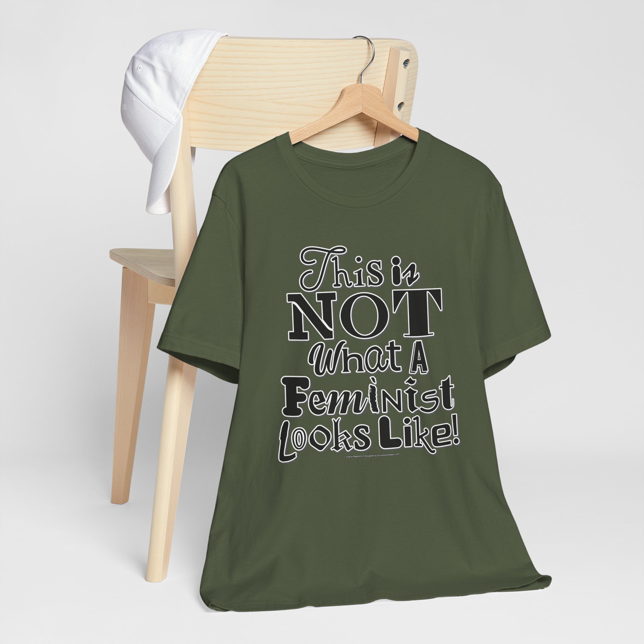 This Is NOT What A Feminist Looks Like - Unisex Soft Cotton Short Sleeve T-Shirt