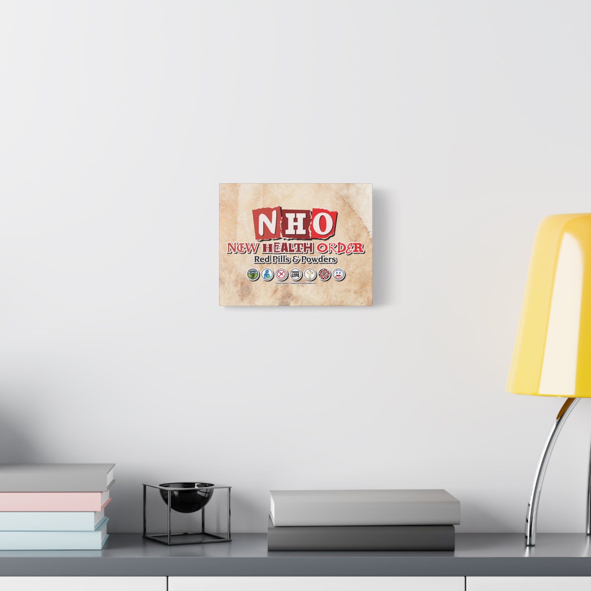 New Health Order - Gallery Wrapped Canvas Wall Art