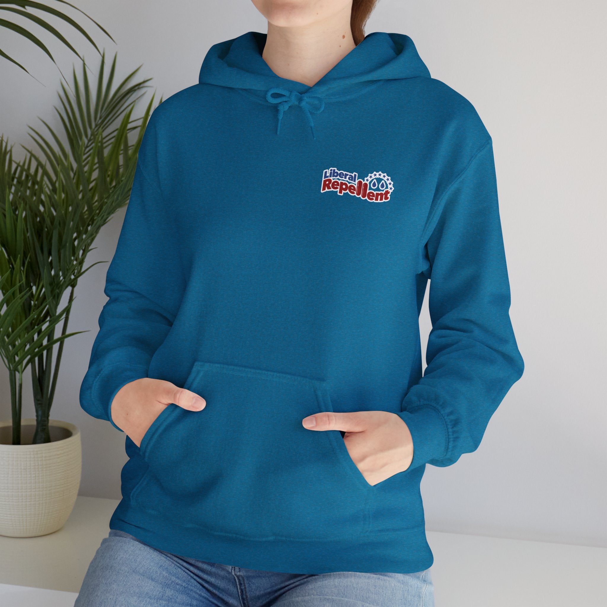 Liberal Repellent - Unisex Heavy Blend™ Hooded Sweatshirt