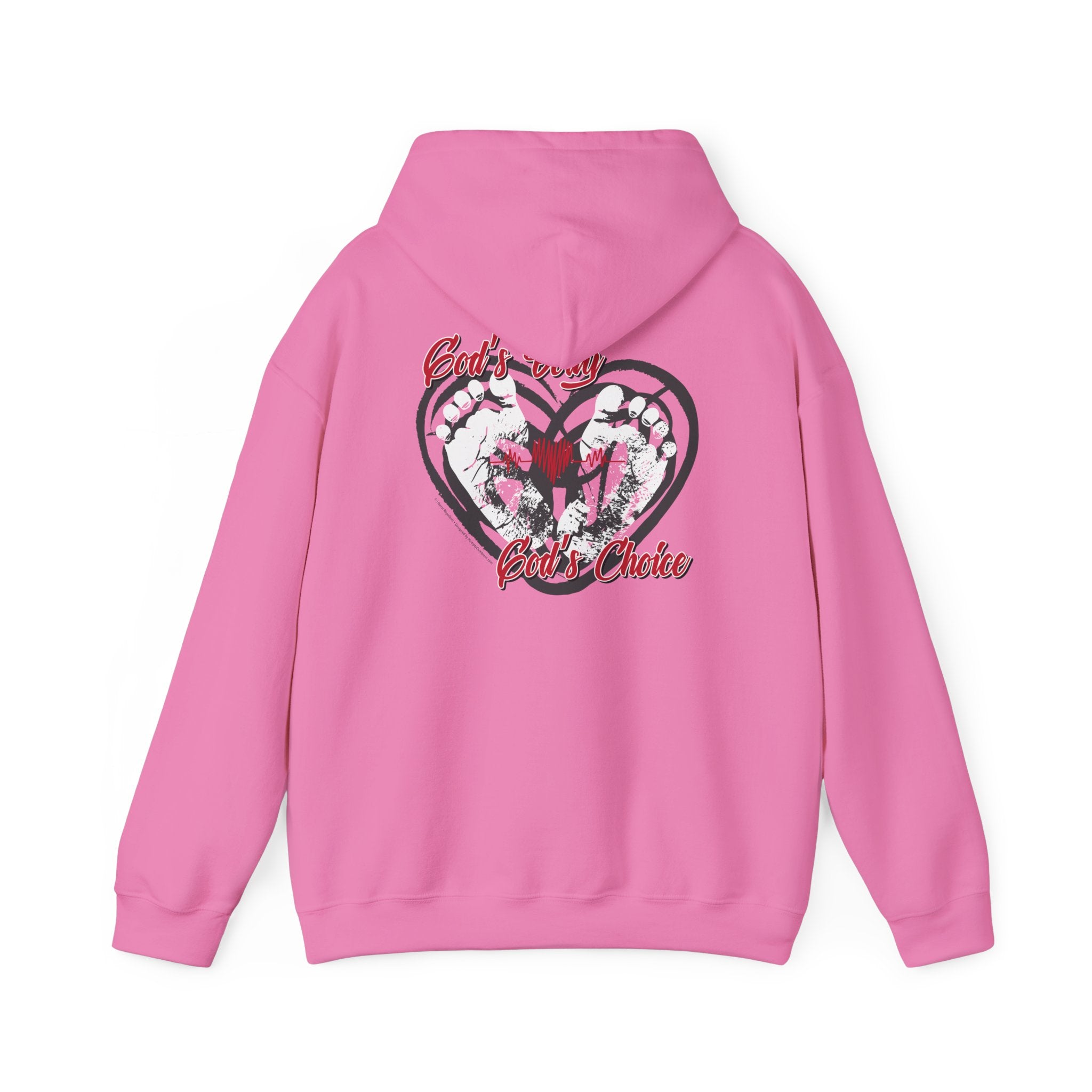 God's Body, God's Choice - Unisex Heavy Blend™ Hooded Sweatshirt