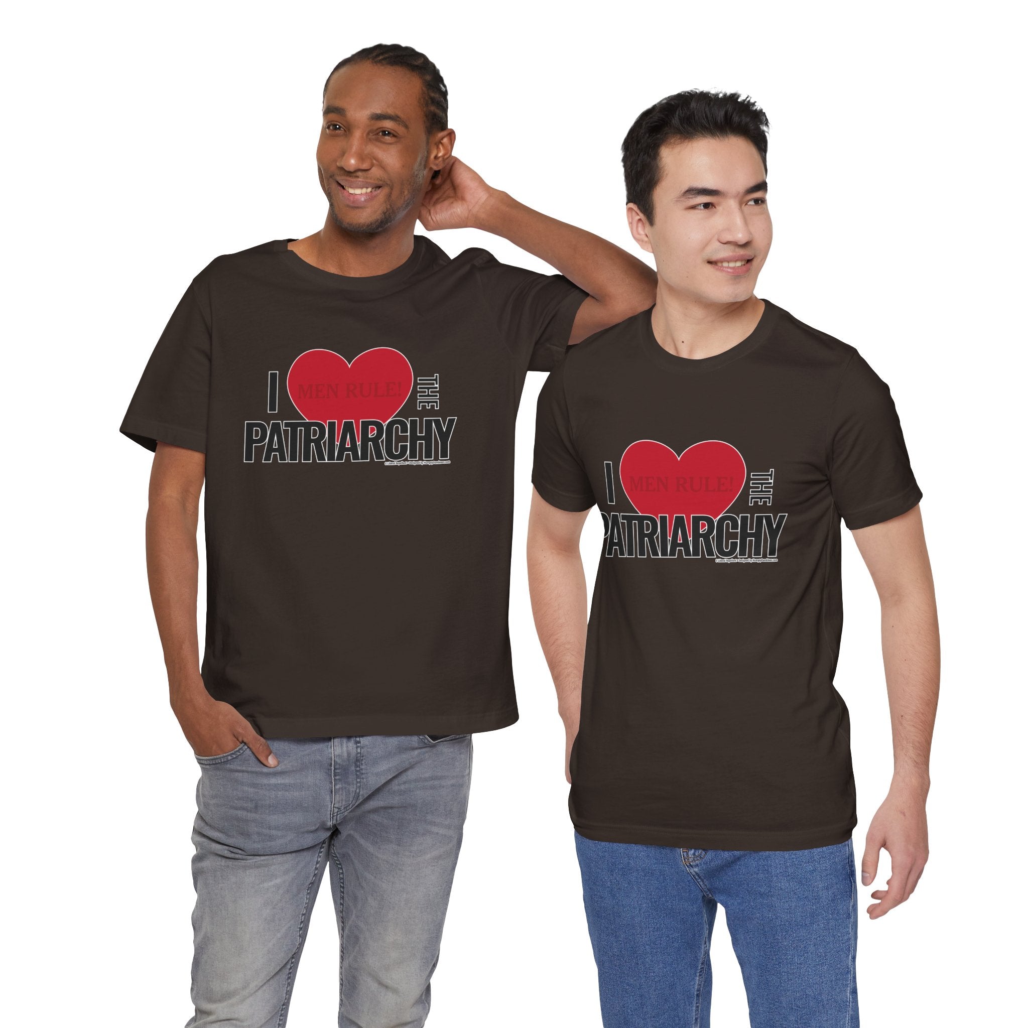 I Love The Patriarchy - Unisex Soft Cotton Short Sleeve T-Shirt